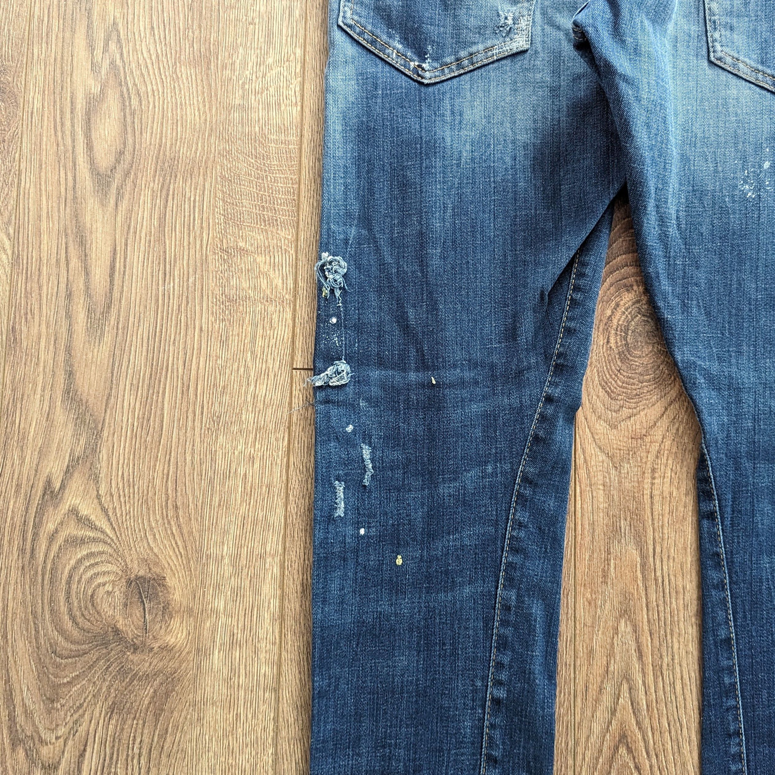 Dsquared2 Dsquared2 Sexy Twist Jeans Men's Blue Pants Made In Italy Size US 32 / EU 48 - 21 Thumbnail