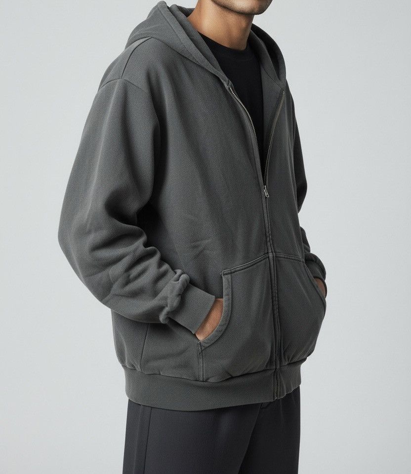 Balenciaga × Gap × Kanye West BLACK FRIDAY Yeezy Gap Poetic Black Sweatsuit Large & Medium Size US L / EU 52-54 / 3 - 2 Thumbnail