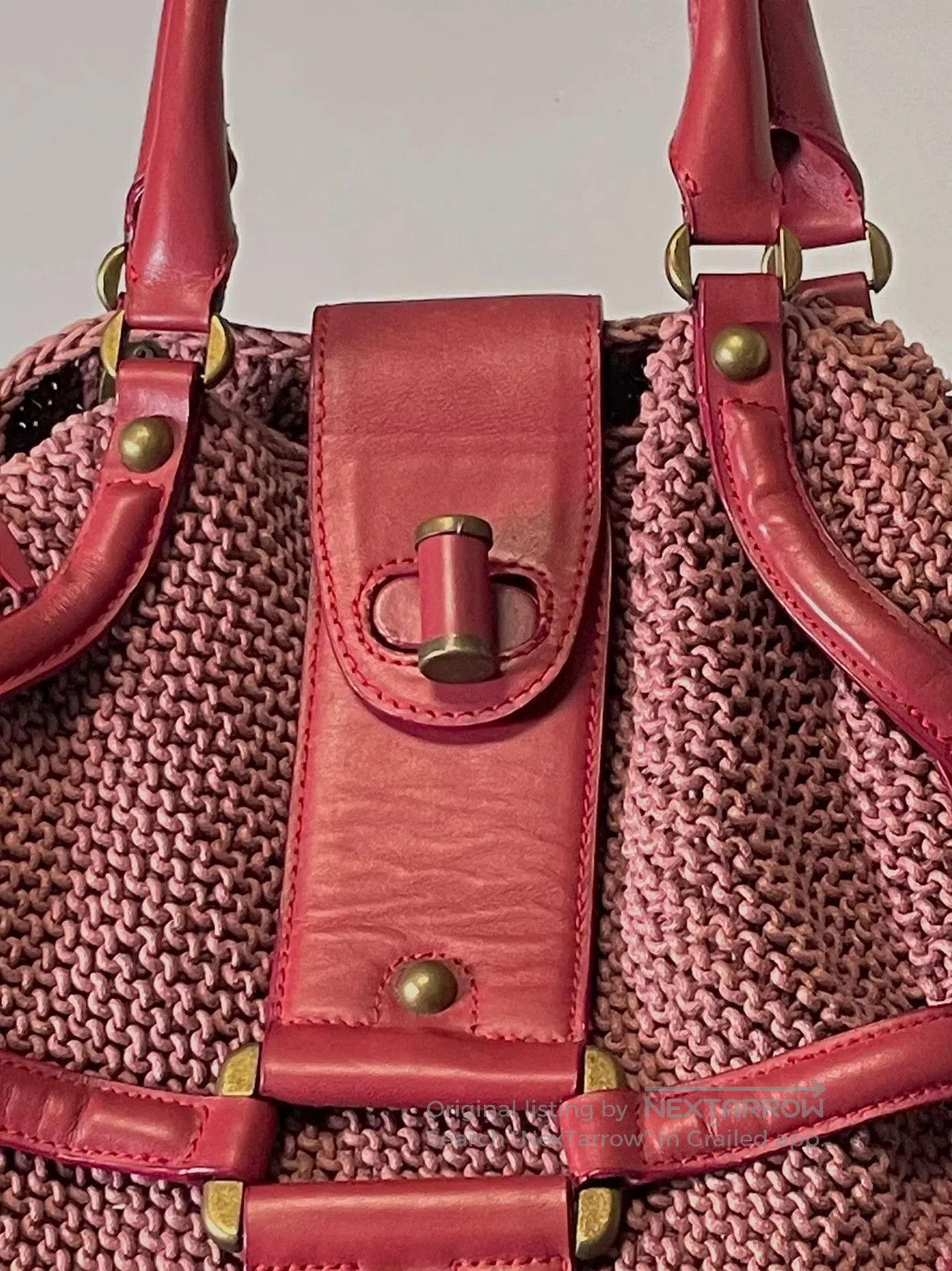 Alexander McQueen alexander mcqueen red leather bag. Size ONE SIZE - 4 Thumbnail