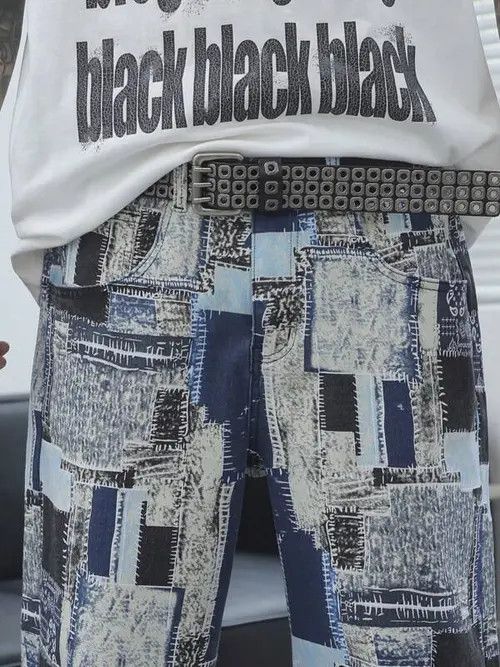 Japanese Brand × Vintage Straight Leg Denim Jeans Custom Size US 32 / EU 48 - 3 Thumbnail