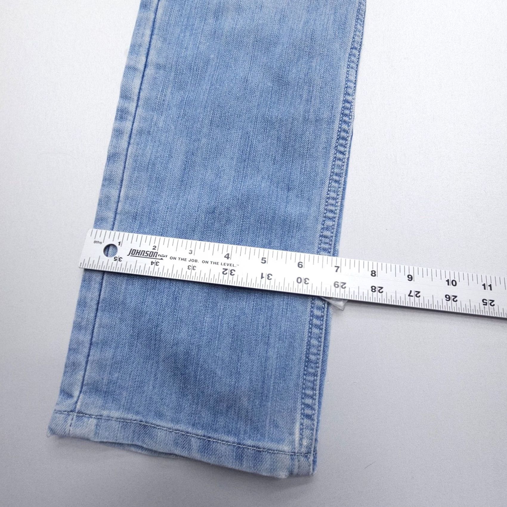 Levi's Levi's 511 Skinny Fit Jeans Mens 28 x 32 Denim Light Blue Distressed 5-Pocket Logo Size US 28 / EU 44 - 7 Thumbnail