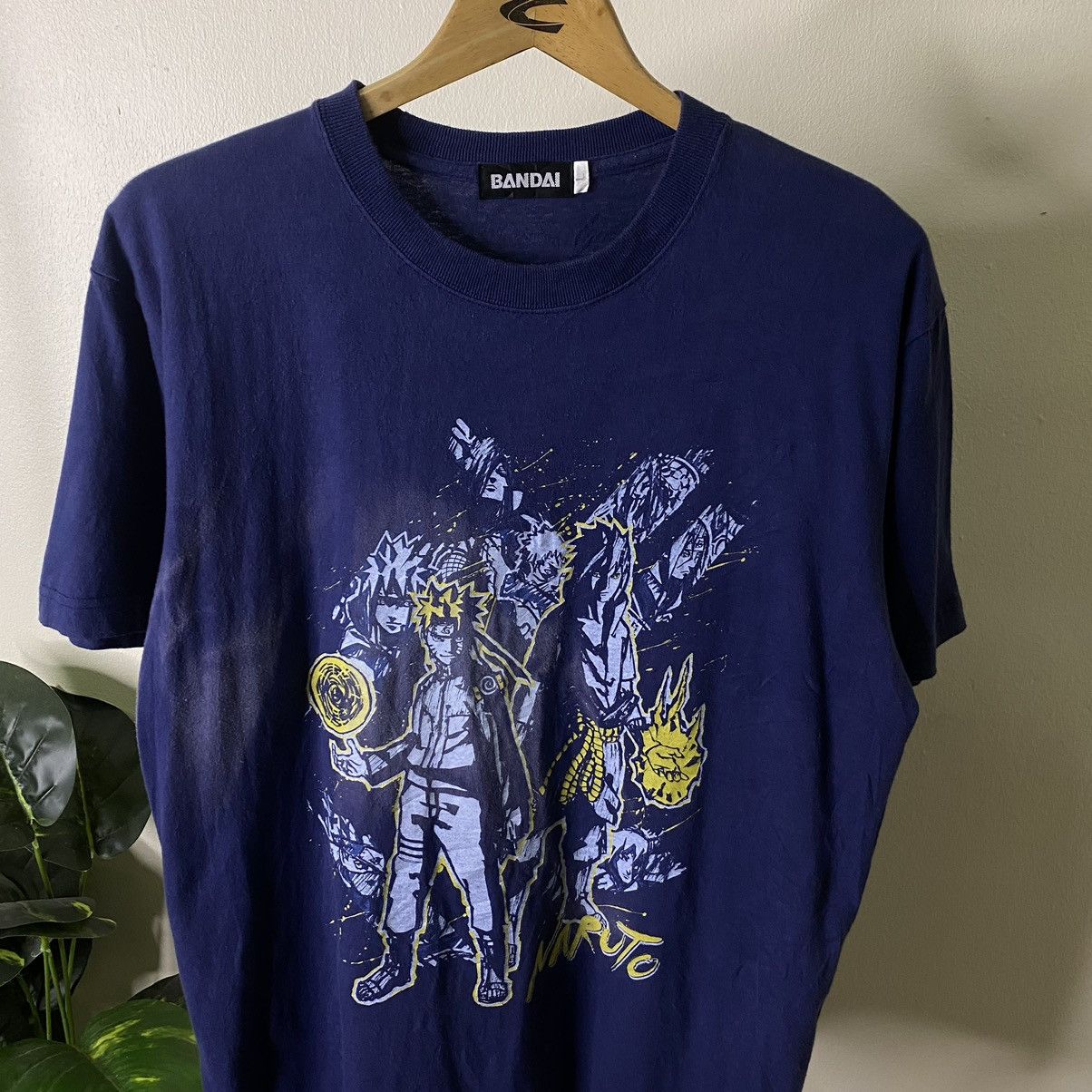 Anime × Japanese Brand × Vintage Vintage 2000s Naruto Shippuden x Bandai Tee Size US L / EU 52-54 / 3 - 2 Thumbnail