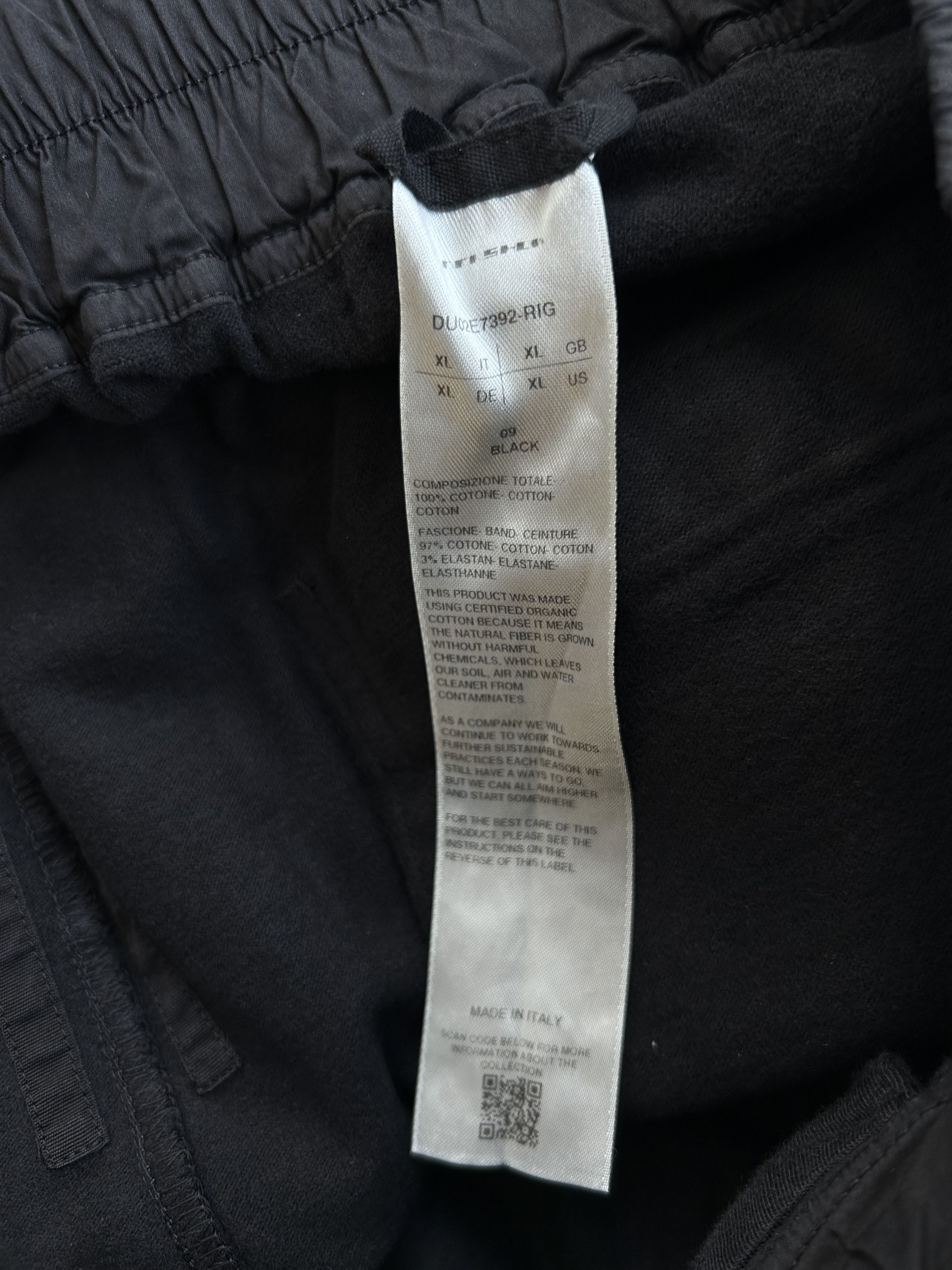 Rick Owens Rick Owens Black Berlin Sweatpants Size US 36 / EU 52 - 3 Thumbnail