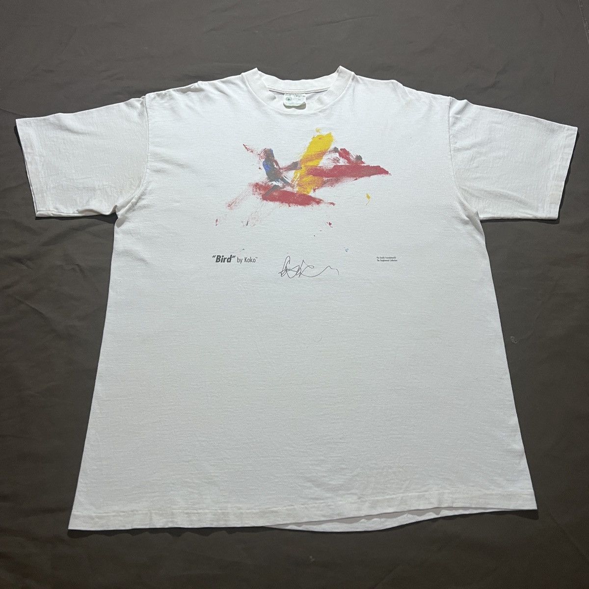 Arts & Science Vintage 90s BIRD BY KOKO Gorilla Animal-made art graphic XL Size US XL / EU 56 / 4 - 2 Thumbnail