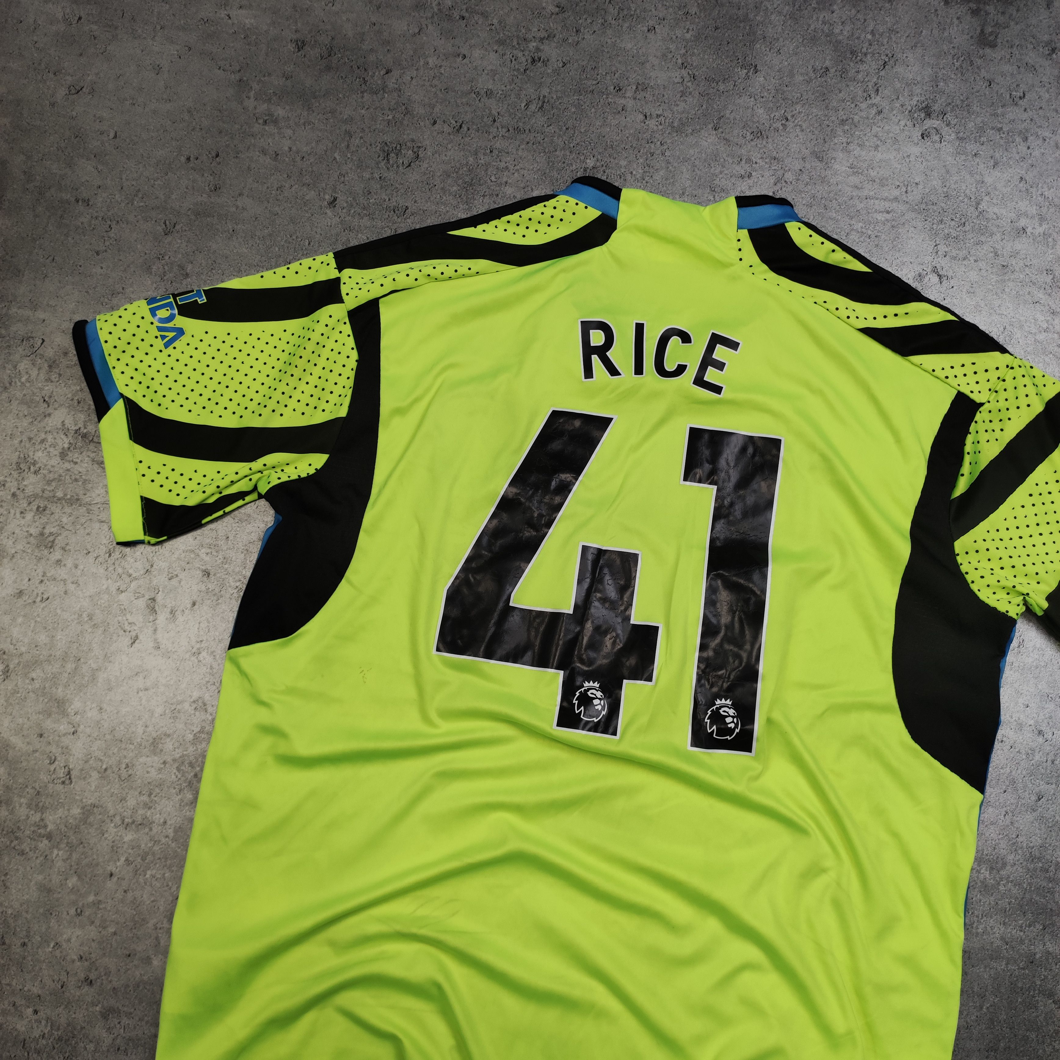 Adidas RARE Arsenal London 2023/24 Away Football Jersey #41 Rice Size US XXL / EU 58 / 5 - 11 Thumbnail