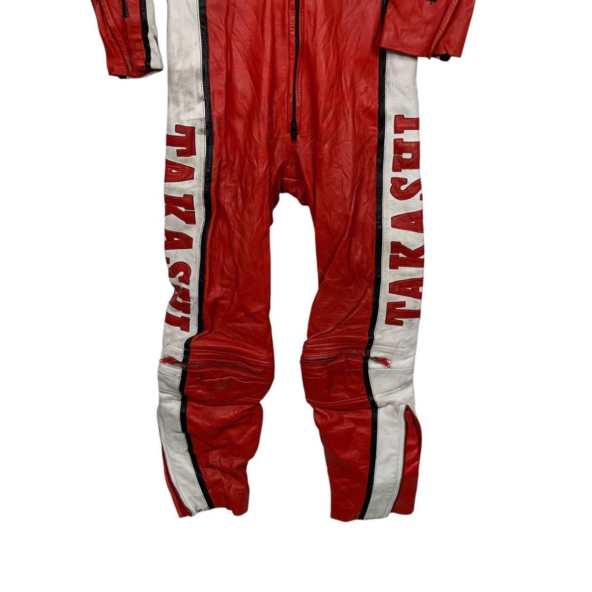 Japanese Brand TS Saotome Takashi Leather Motorcycle Racing Biker Suit Size US 28 / EU 44 - 4 Thumbnail