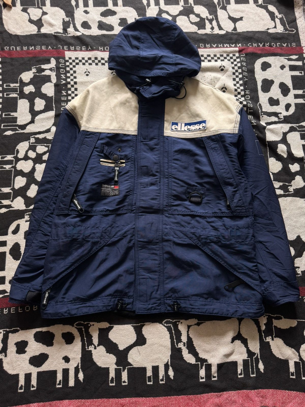Ellesse VINTAGE ELLESSE by GOLDWIN THINSULATE SKI JACKET GEAR Size US XL / EU 56 / 4 - 1 Thumbnail
