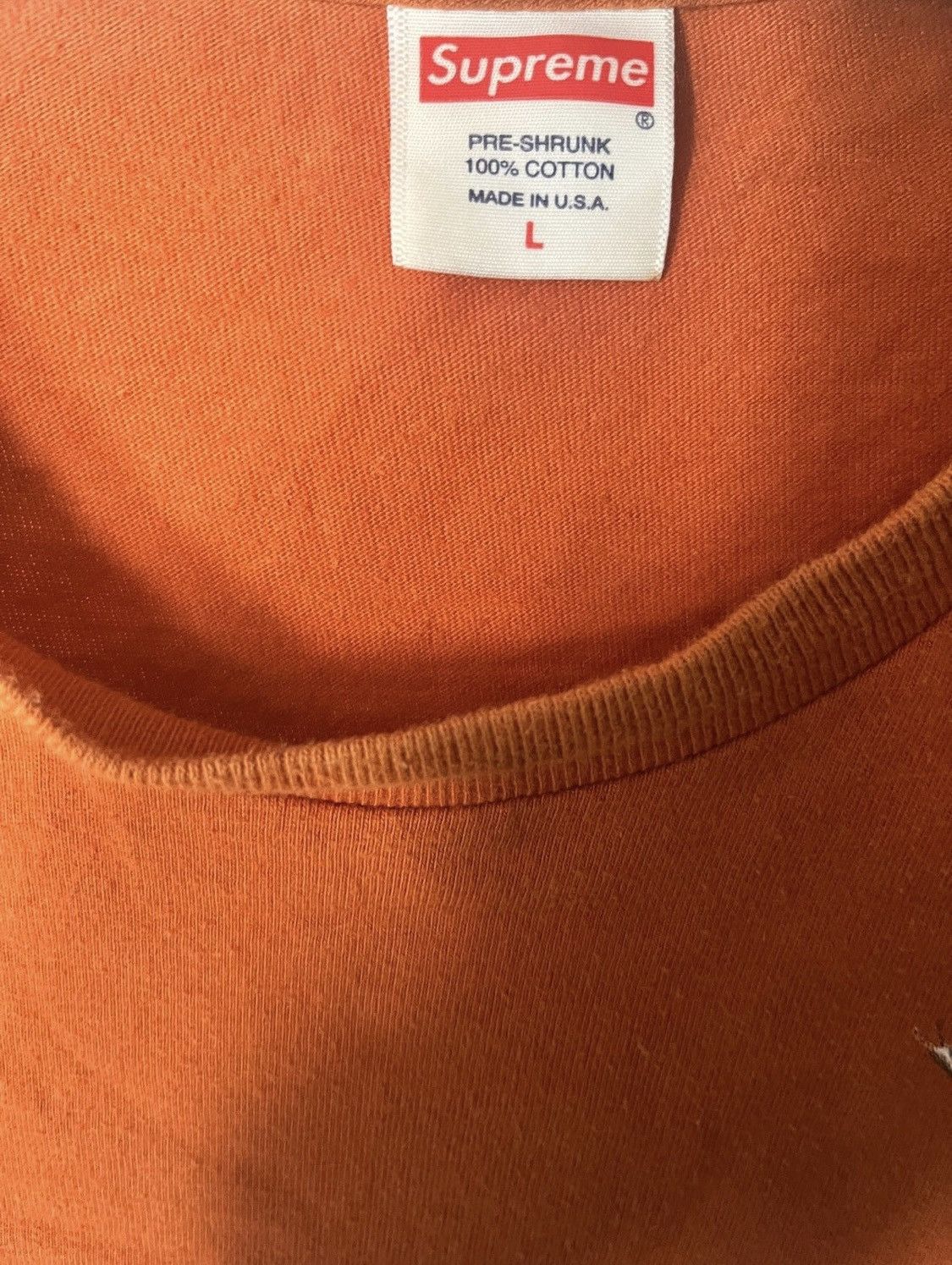 Supreme Supreme Keyboard Tee in Rust Size US L / EU 52-54 / 3 - 3 Thumbnail