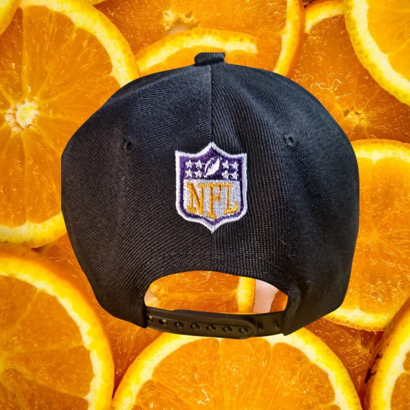 New Era Minnesota Vikings NFL New Era Snapback Hat Purple Gold Black Size ONE SIZE - 4 Thumbnail