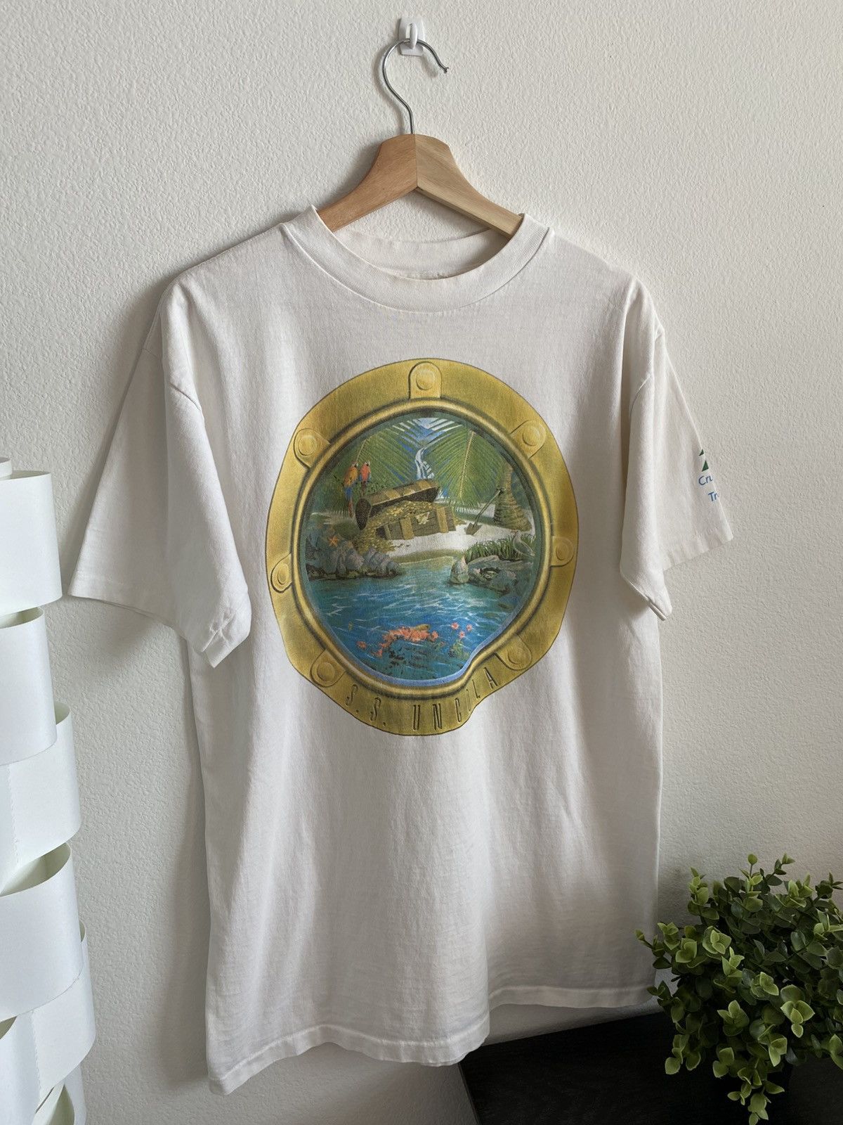 Vintage Vintage 90s 1993 7 Up Submarine Tee Size US XL / EU 56 / 4 - 6 Thumbnail
