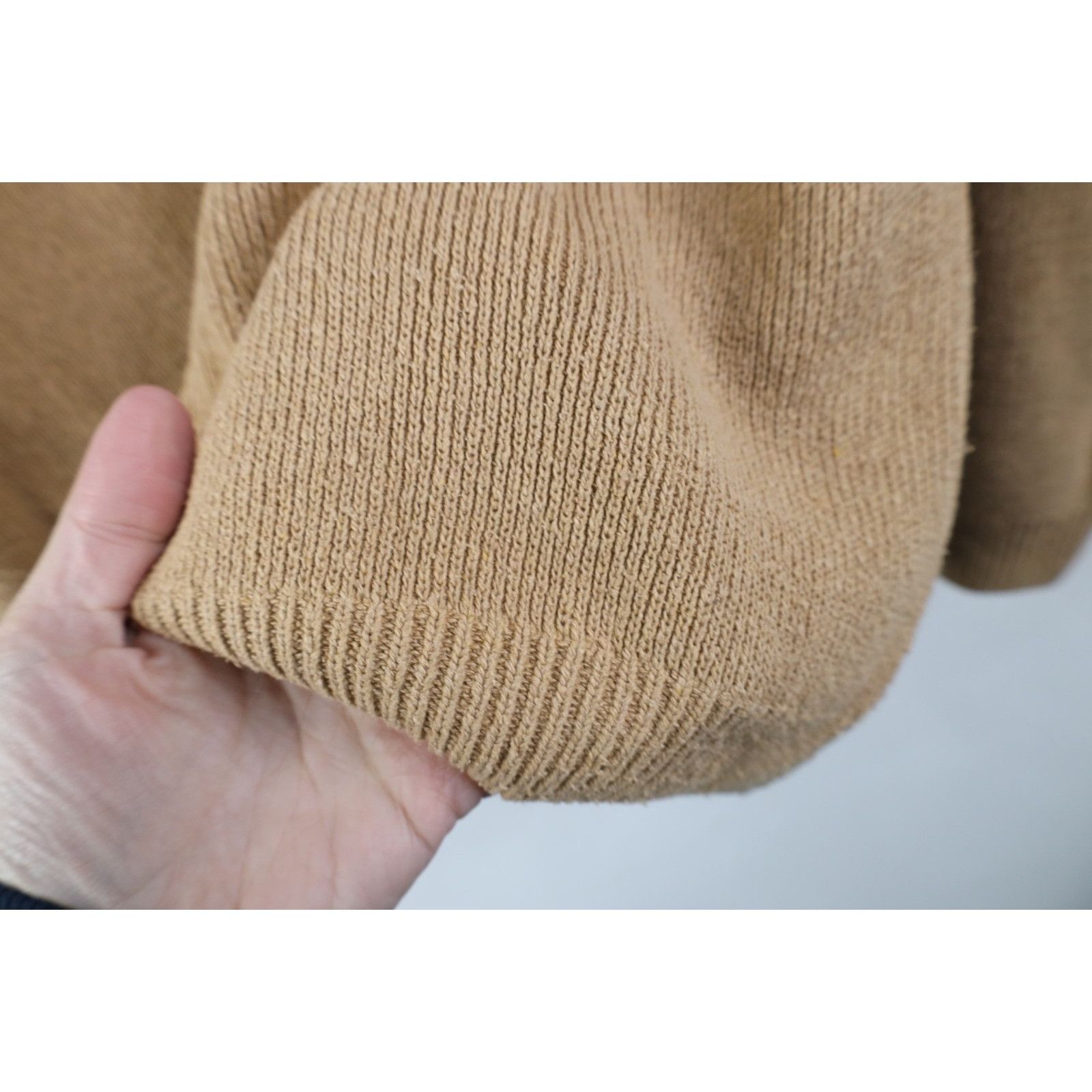 Vintage Vintage 90s Streetwear Silk Ribbed Knit Cardigan Sweater Size US M / EU 48-50 / 2 - 8 Thumbnail