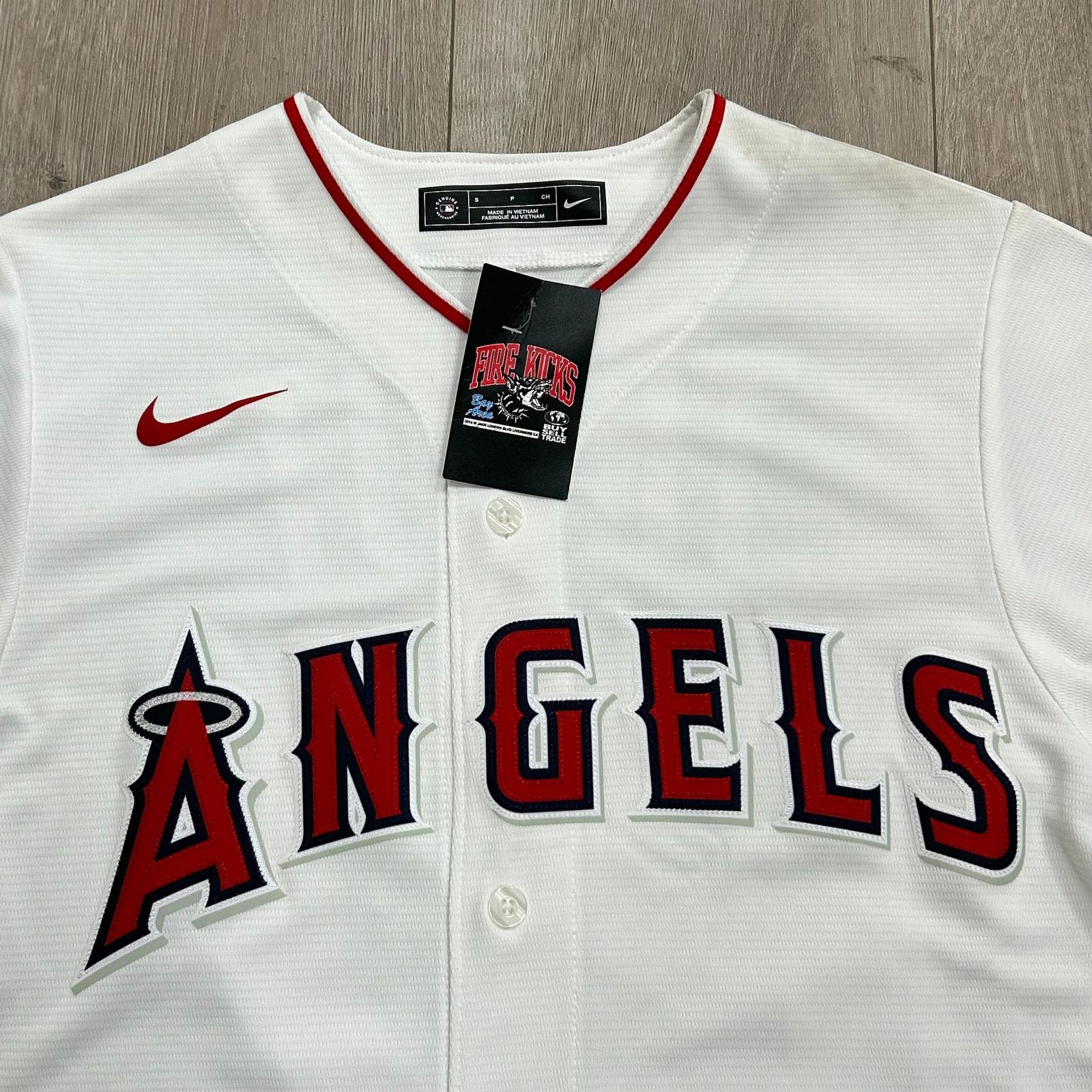 Nike Nike Mike Trout 27 Los Angeles Angels Home Jersey Size Small Size US S / EU 44-46 / 1 - 2 Thumbnail
