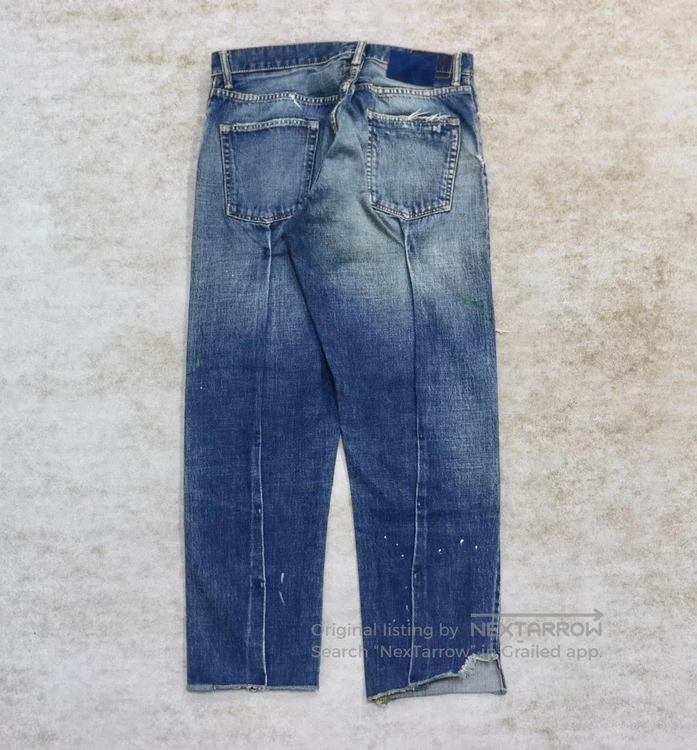 Visvim visvim journeyman pants distressed denim. Size US 44 / EU 60 - 2 Thumbnail