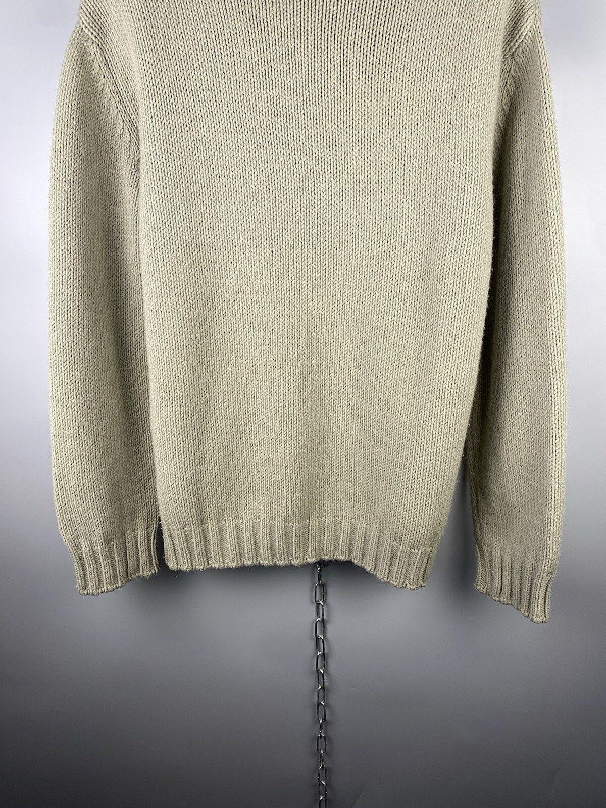 Versace Jeans Couture Vintage Versace Couture Wool Knit Sweater Pullover Size US XXL / EU 58 / 5 - 4 Thumbnail