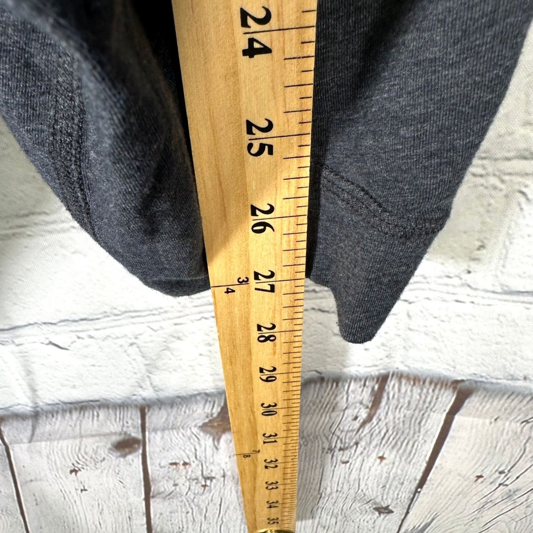 Lululemon Lululemon Street To Studio Pant Jogger Crop Gray Pima Cotton Size 4 Womens Size 26" / US 2 / IT 38 - 7 Thumbnail