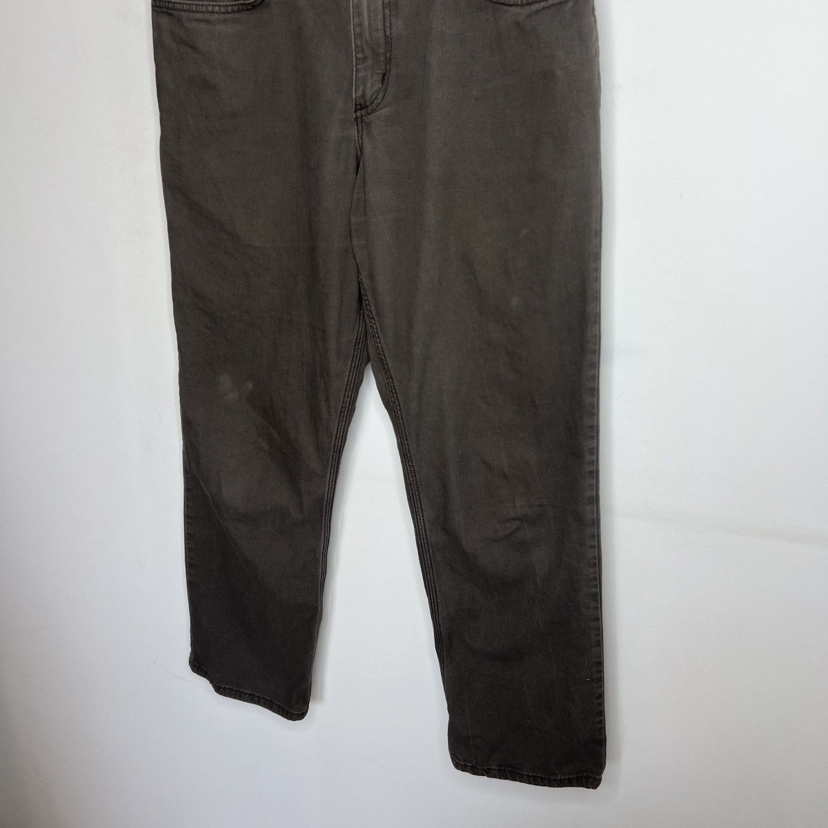 Carhartt Vintage Moss Green Brown Carhartt 32x30 Size US 32 / EU 48 - 3 Thumbnail