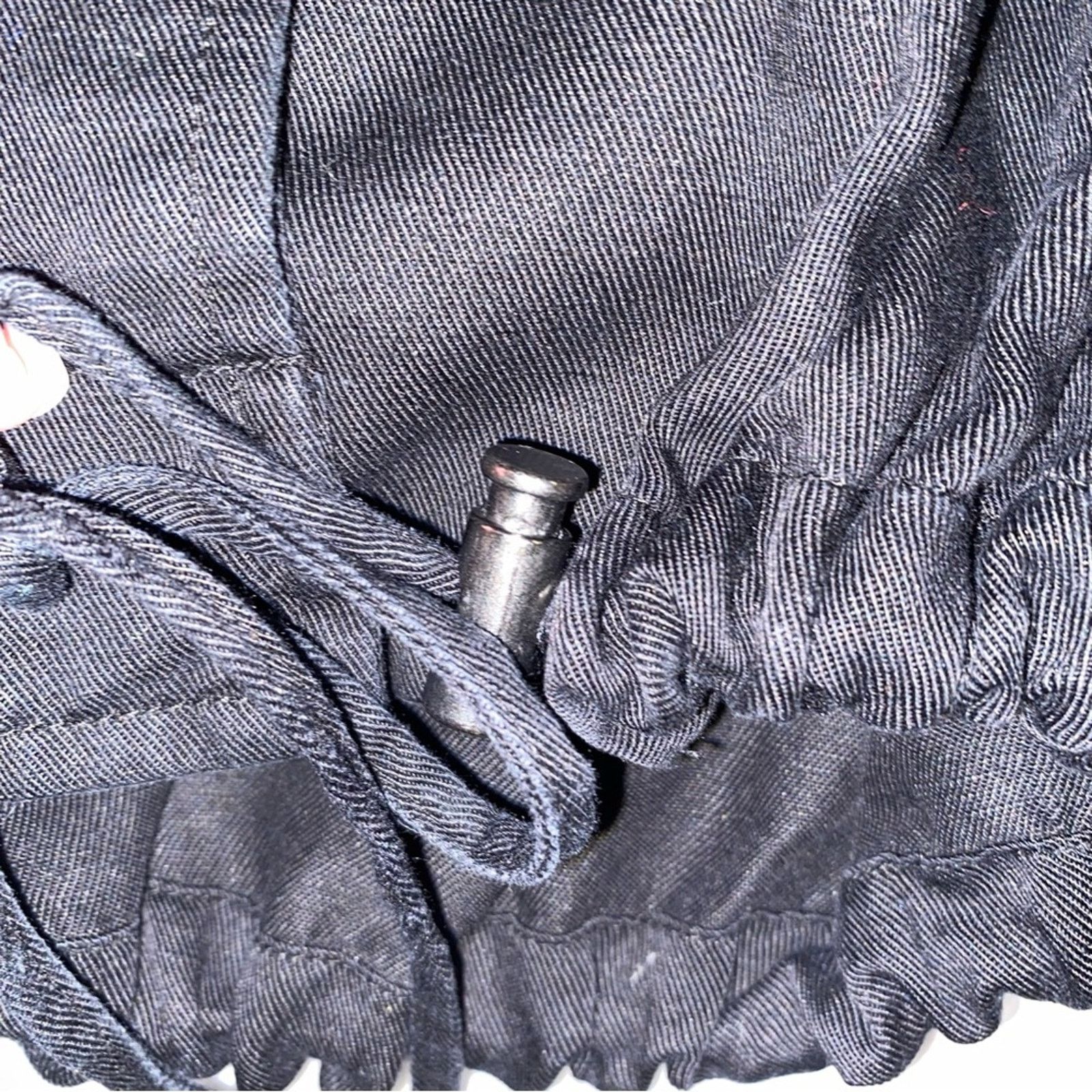 Rails RAILS $189 Nixon Tencel Linen Black Military Style Jacket S Size S / US 4 / IT 40 - 10 Thumbnail