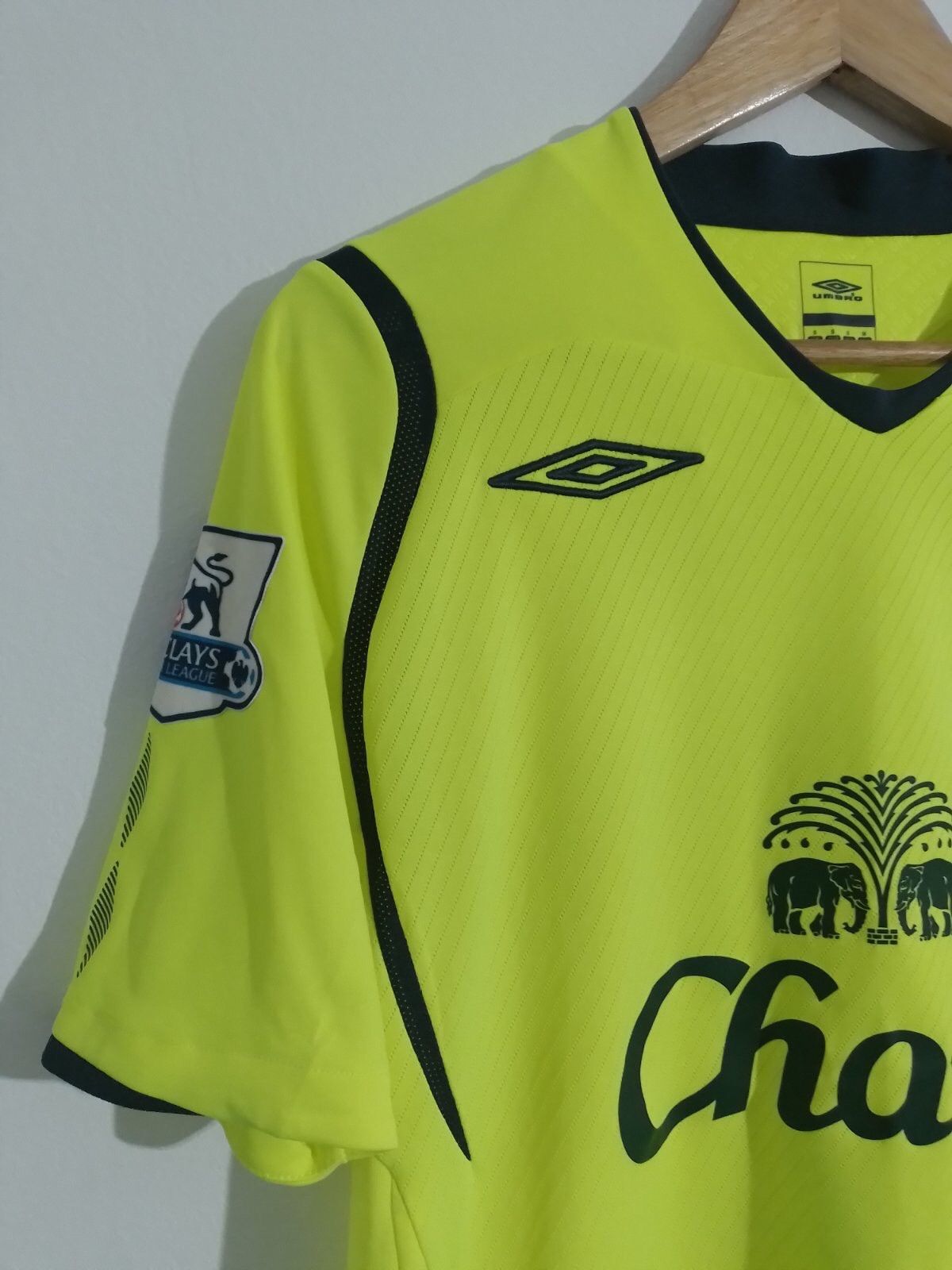 Umbro Everton 2008-2009 Third Kit #22 Yakubu Aiyegbeni Size US S / EU 44-46 / 1 - 8 Thumbnail