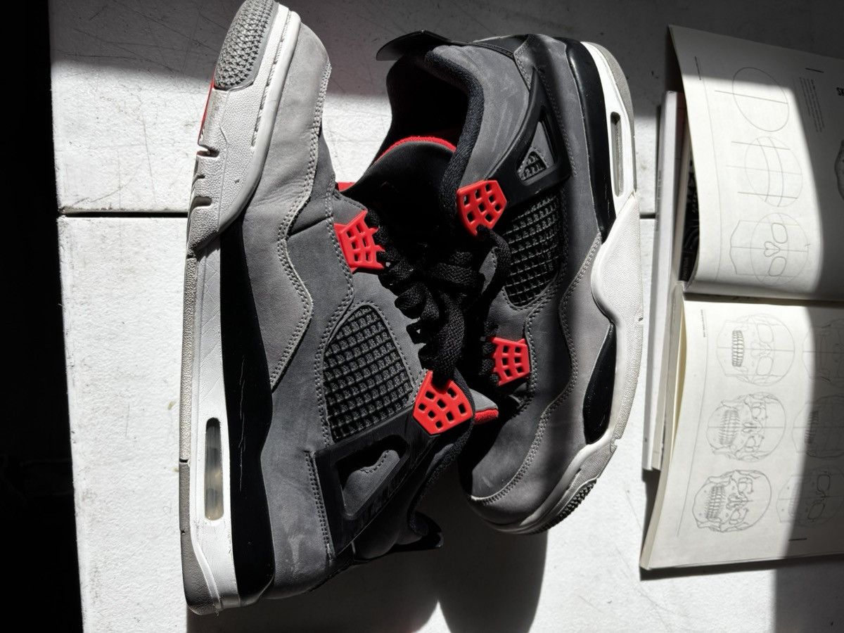 Jordan Brand Jordan 4 Infrared Size US 10.5 / EU 43-44 - 4 Thumbnail