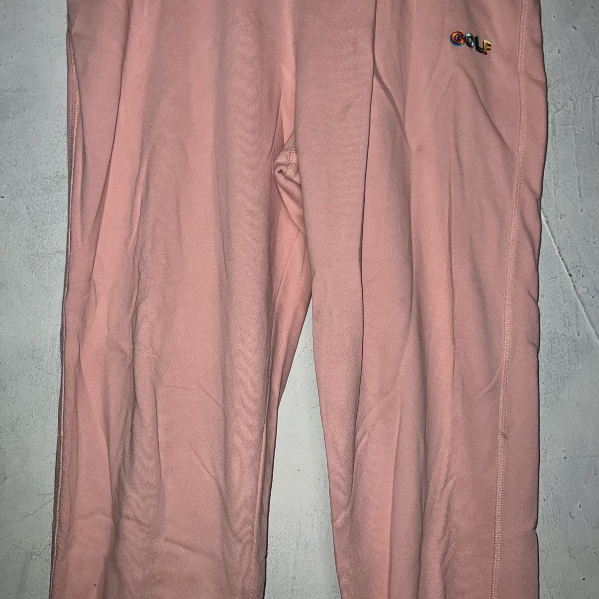 Golf Wang Golf wang embroidered peach salmon sweatpants M Size US 32 / EU 48 - 3 Thumbnail