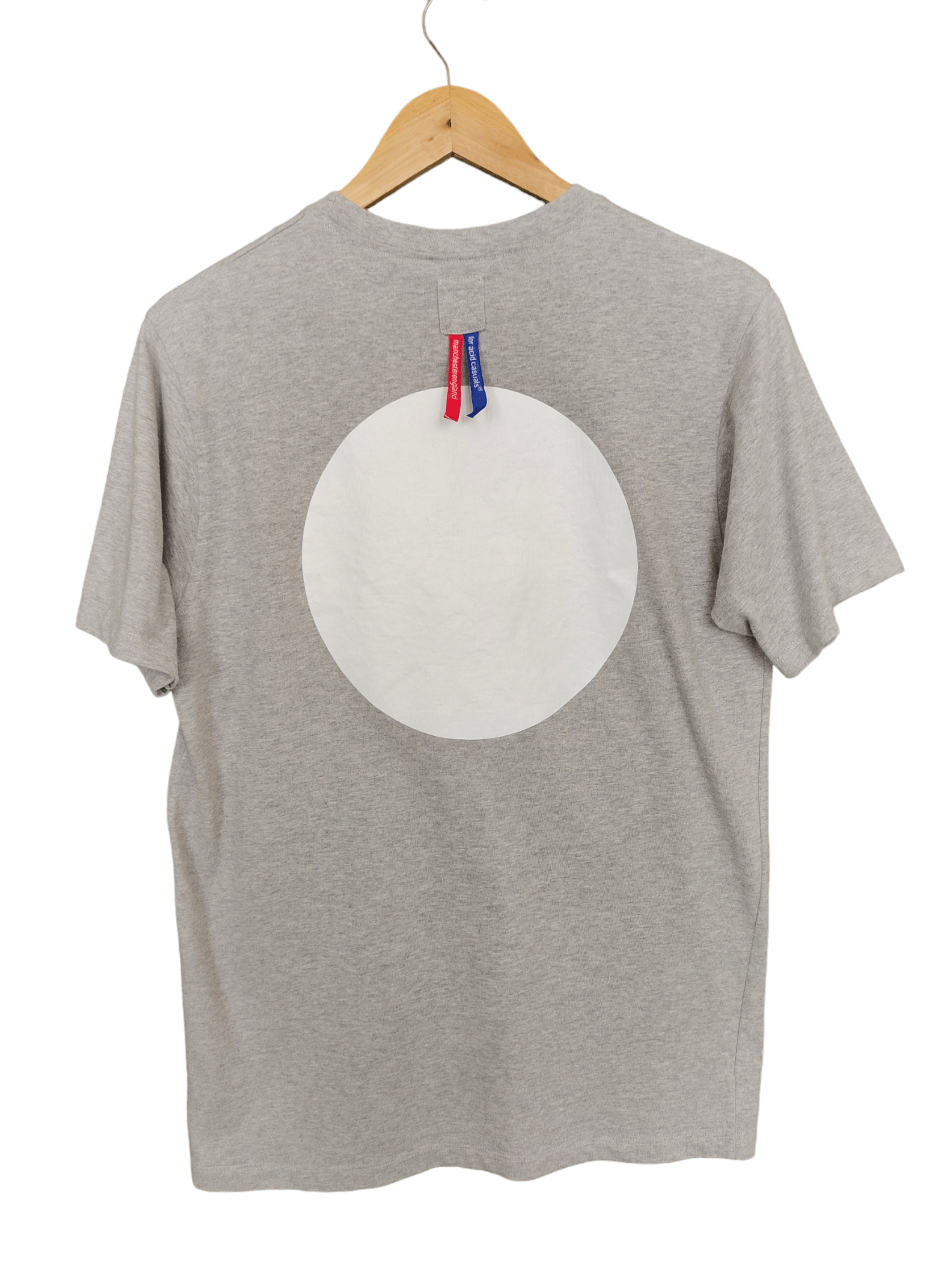 Japanese Brand Dupe White Circle Print T Shirt Size US M / EU 48-50 / 2 - 2 Thumbnail