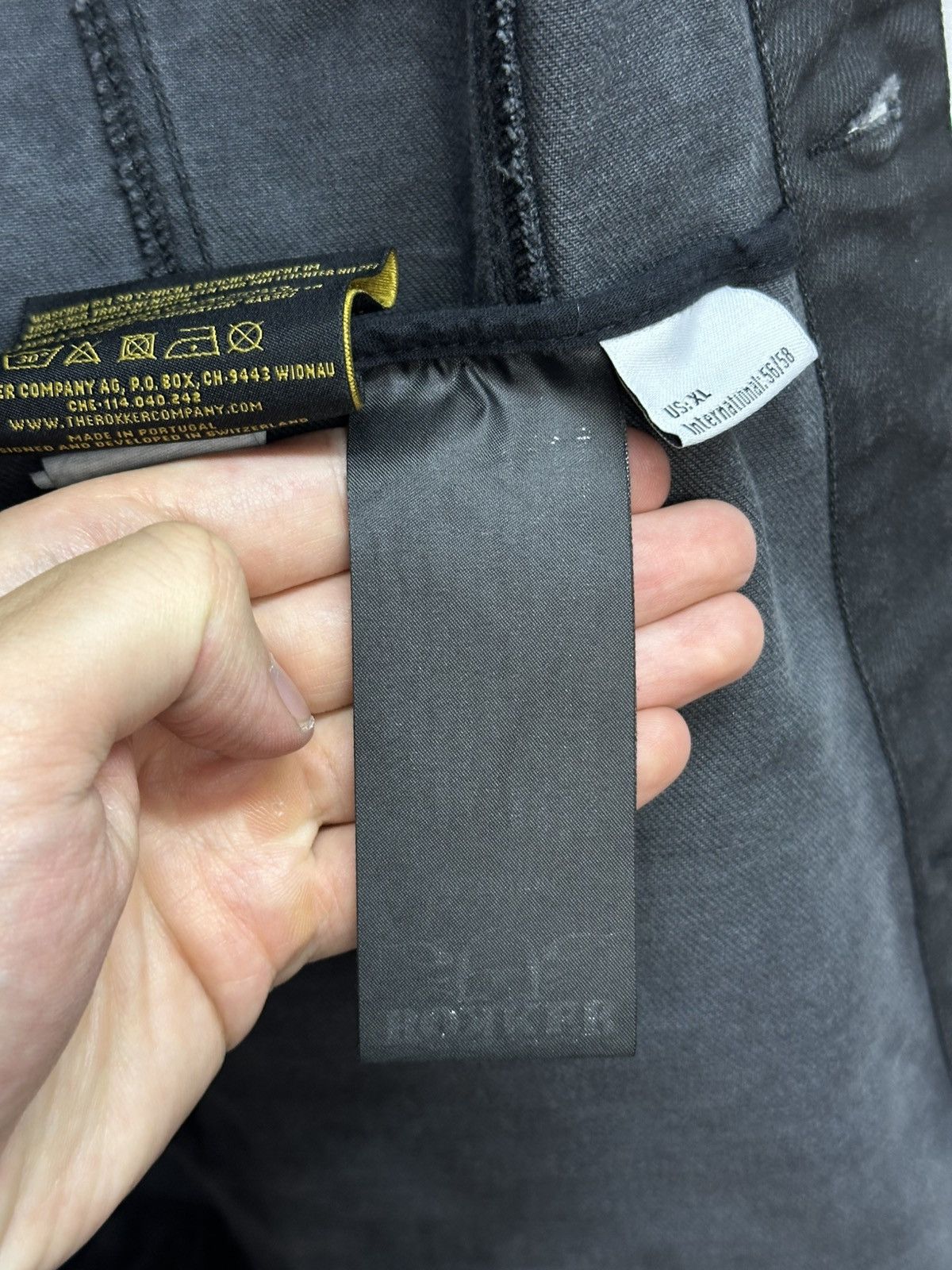 THE ROKKER COMPANY Vintage The Rokker Motorcycle Archival Moto Denim Vest Size US XL / EU 56 / 4 - 11 Thumbnail
