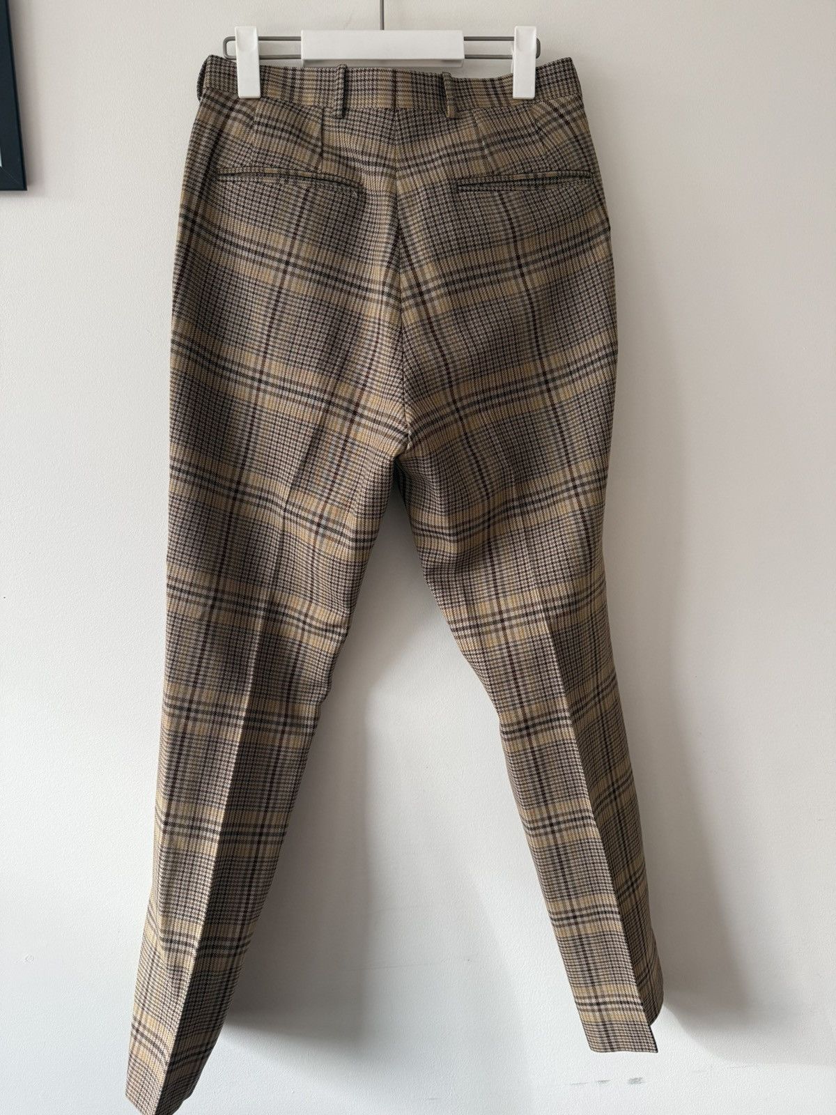 Auralee Glen check wool serge pants Size US 30 / EU 46 - 2 Thumbnail