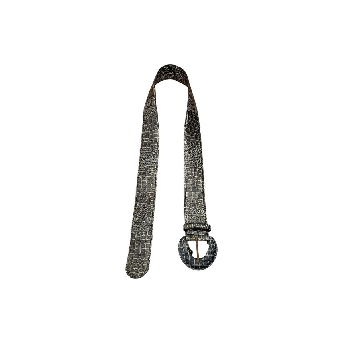 If Six Was Nine × Japanese Brand × Le Grande Bleu (L.G.B.) Snakeskin allover belt Size ONE SIZE - 1 Thumbnail