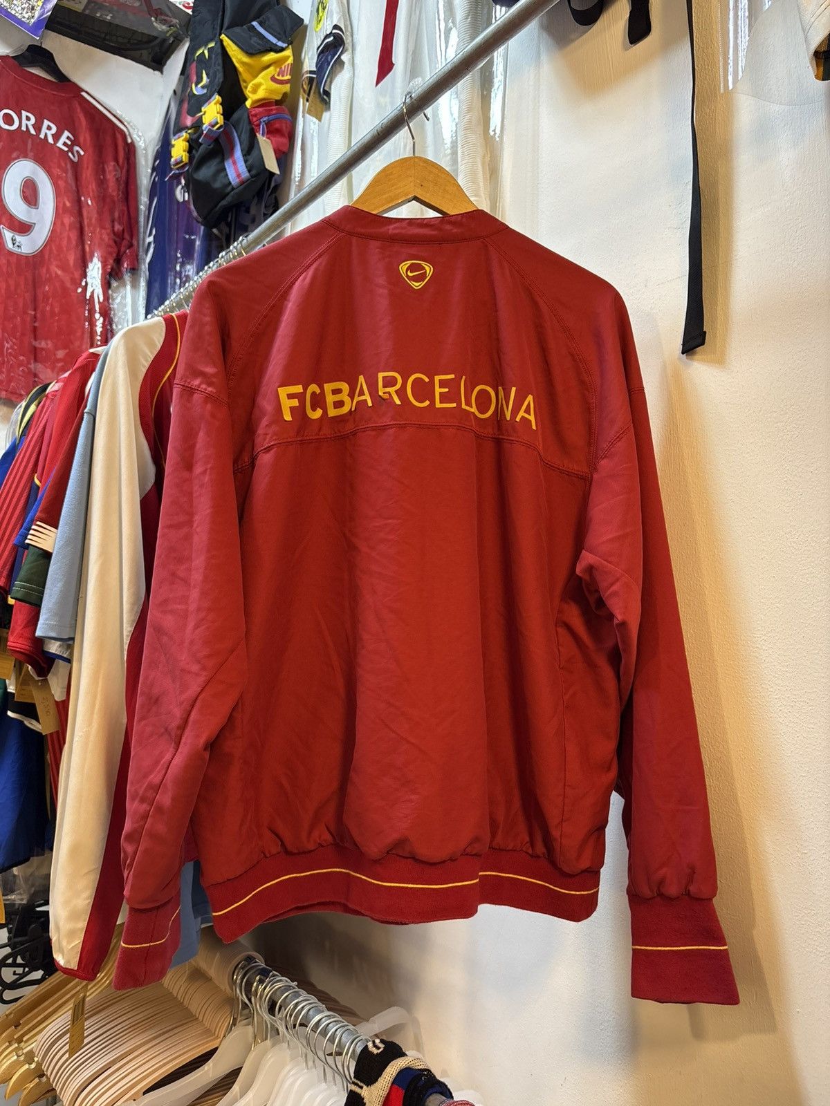 Nike Vintage Y2K FC Barcelona Tracksuit Size US L / EU 52-54 / 3 - 4 Thumbnail