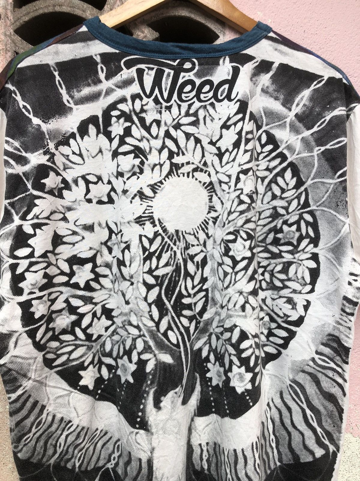 Japanese Brand OVP Weed Magical Tree Mirror Tshirt Size US XL / EU 56 / 4 - 11 Thumbnail