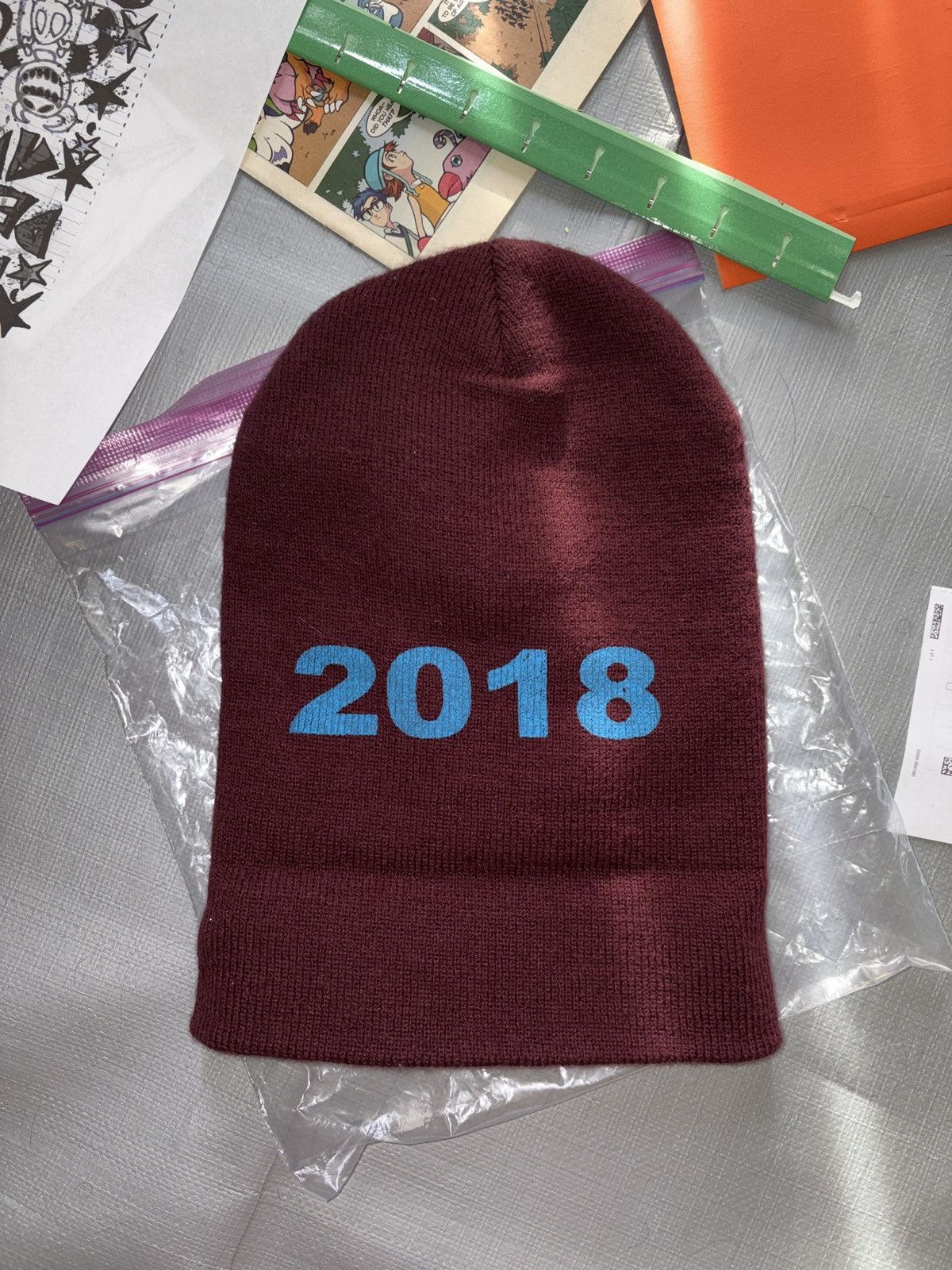 Asspizza Asspizza Beanie/Face Mask 2018 from NYC Size ONE SIZE - 2 Thumbnail