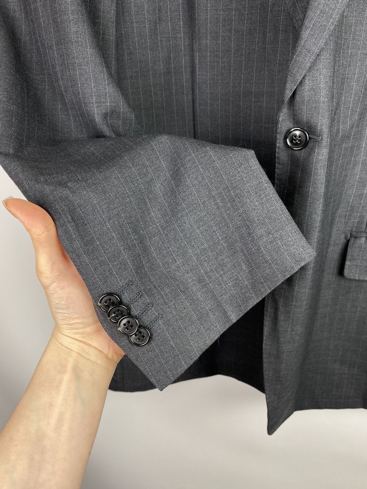 Suitsupply Suitsupply pure wool men’s striped blazer jacket size 44 S Size 44S - 10 Thumbnail