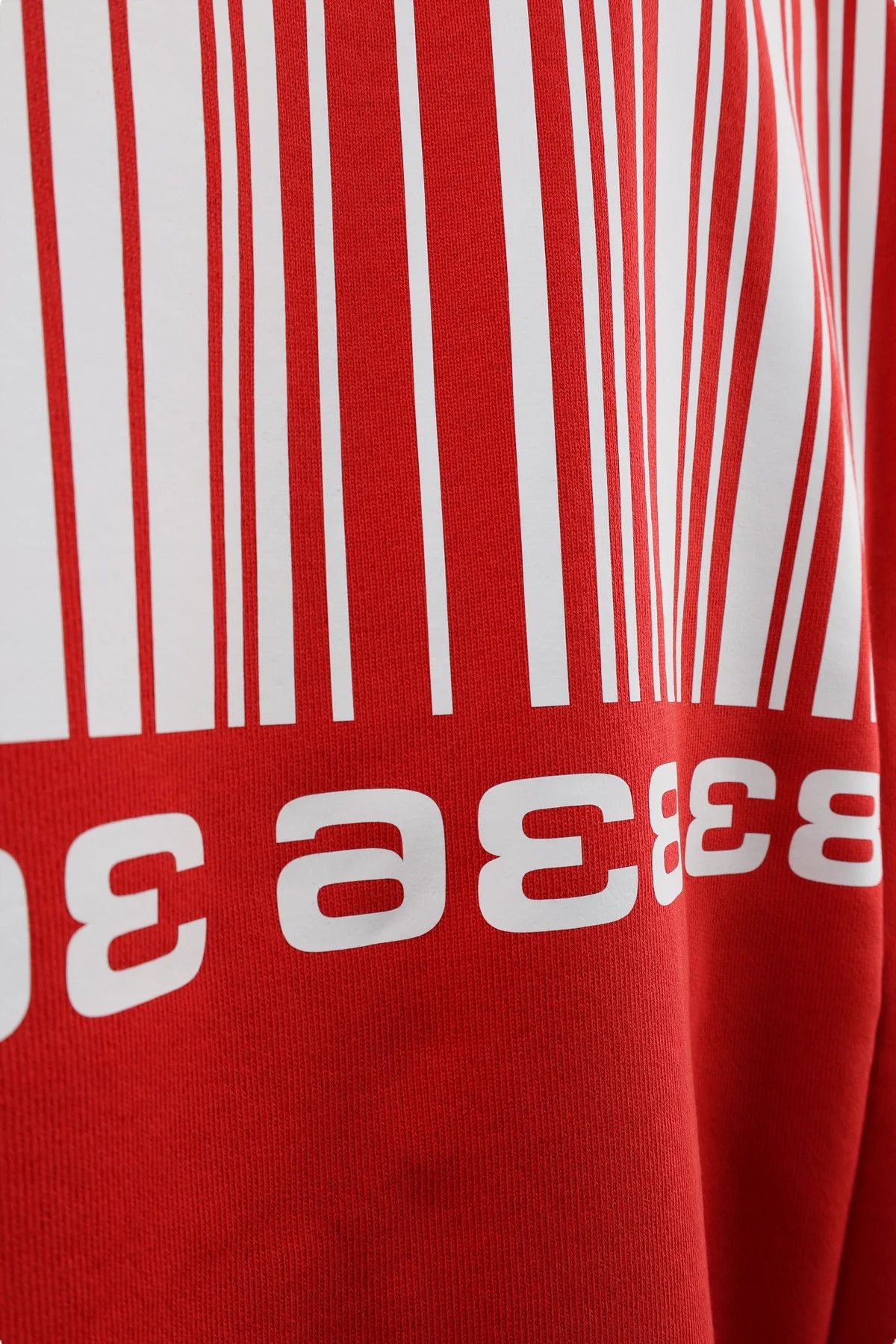Vetements o1y0924 Sweatshirt in Red/White Size US L / EU 52-54 / 3 - 5 Thumbnail