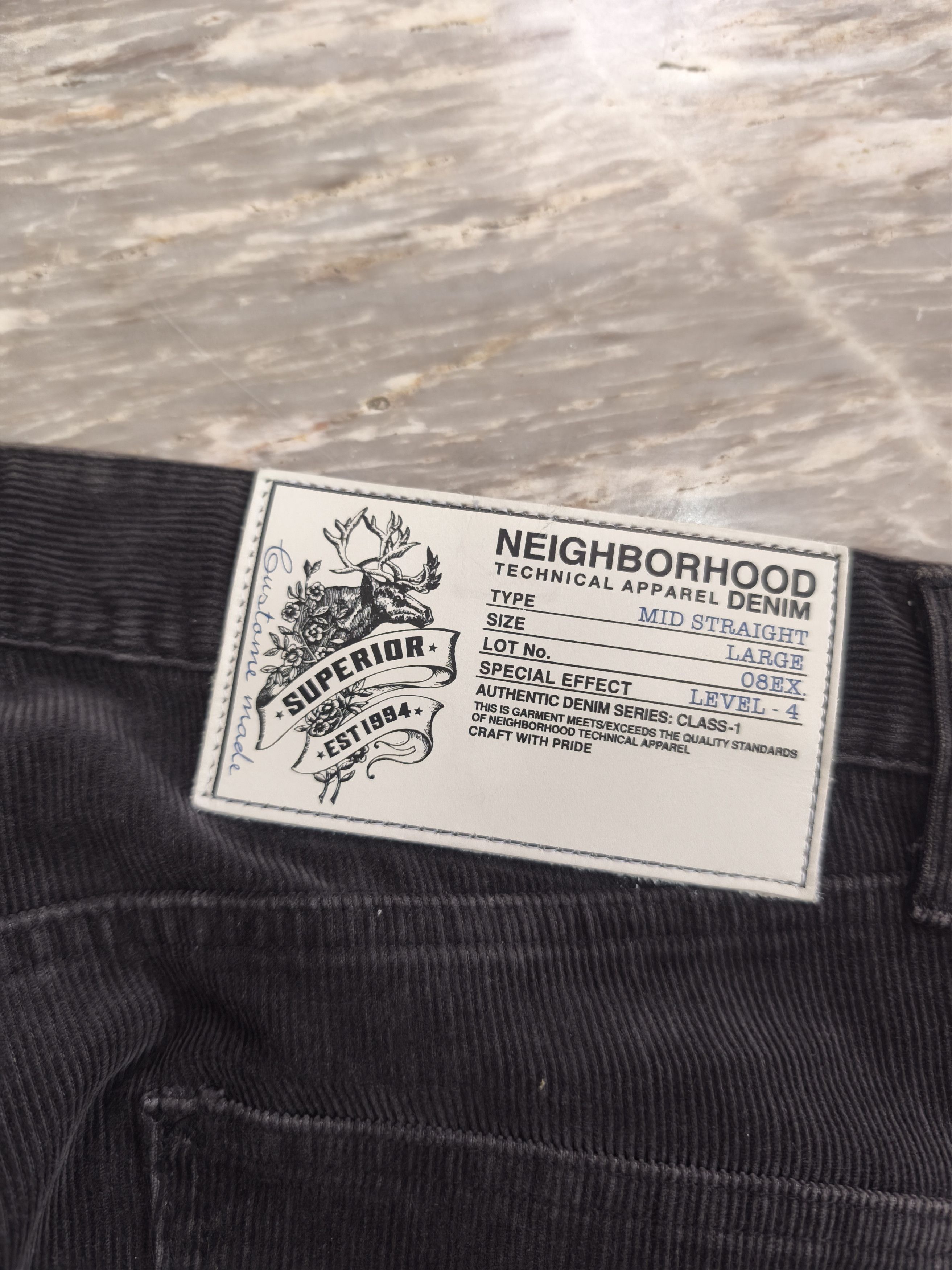 Neighborhood Neighborhood Dirt. Savage Mid Corduroy Pants Size US 36 / EU 52 - 9 Thumbnail