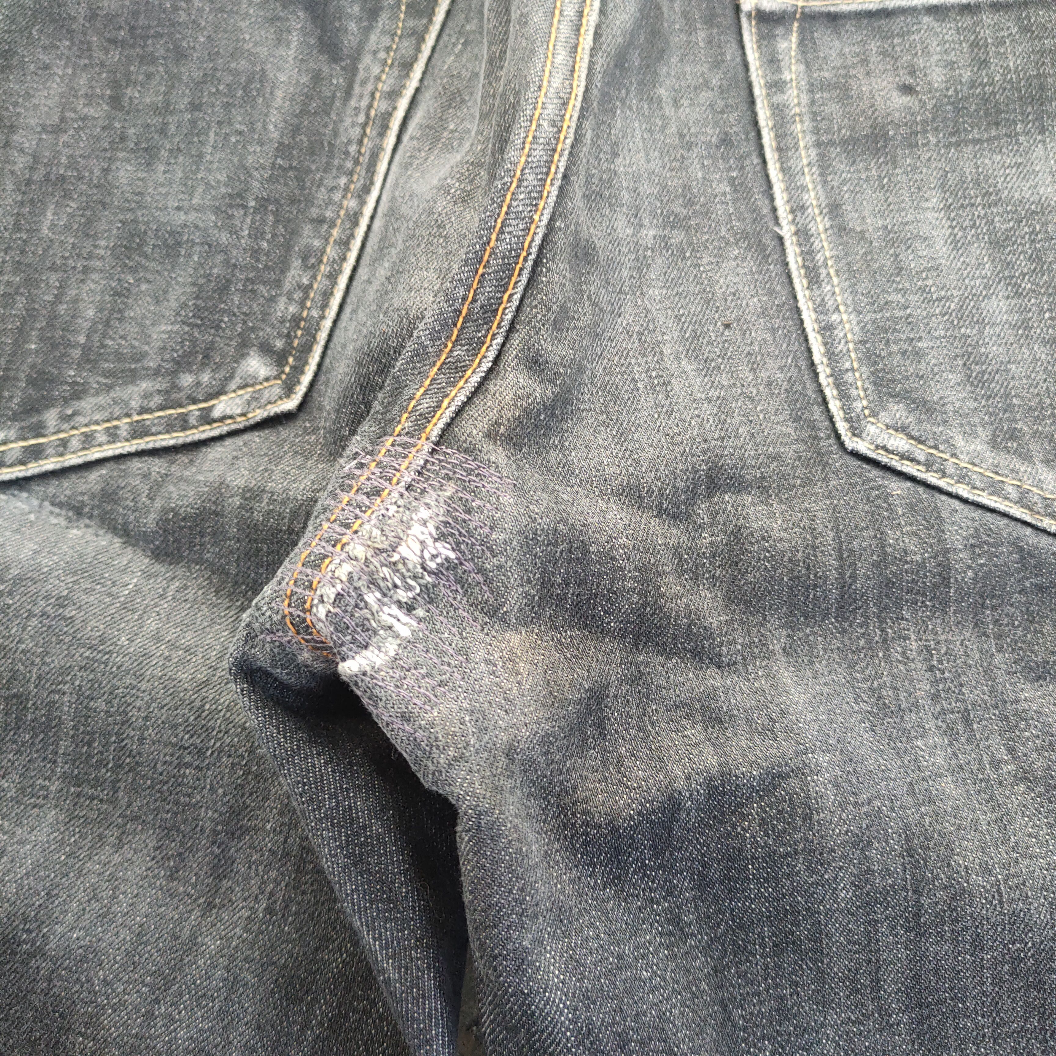 Japanese Brand VINTAGE JAPANESE FADED BLACK JEANS DENIM PANTS Size US 35 - 11 Thumbnail
