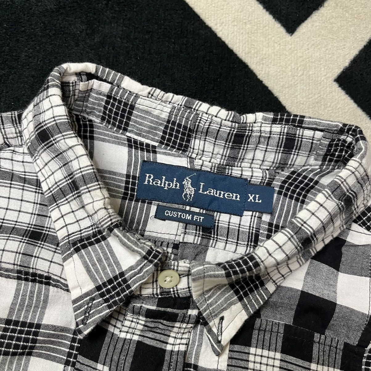 Polo Ralph Lauren Polo by Ralph Lauren Patchwork Short Sleeve Shirt Size US XL / EU 56 / 4 - 4 Thumbnail
