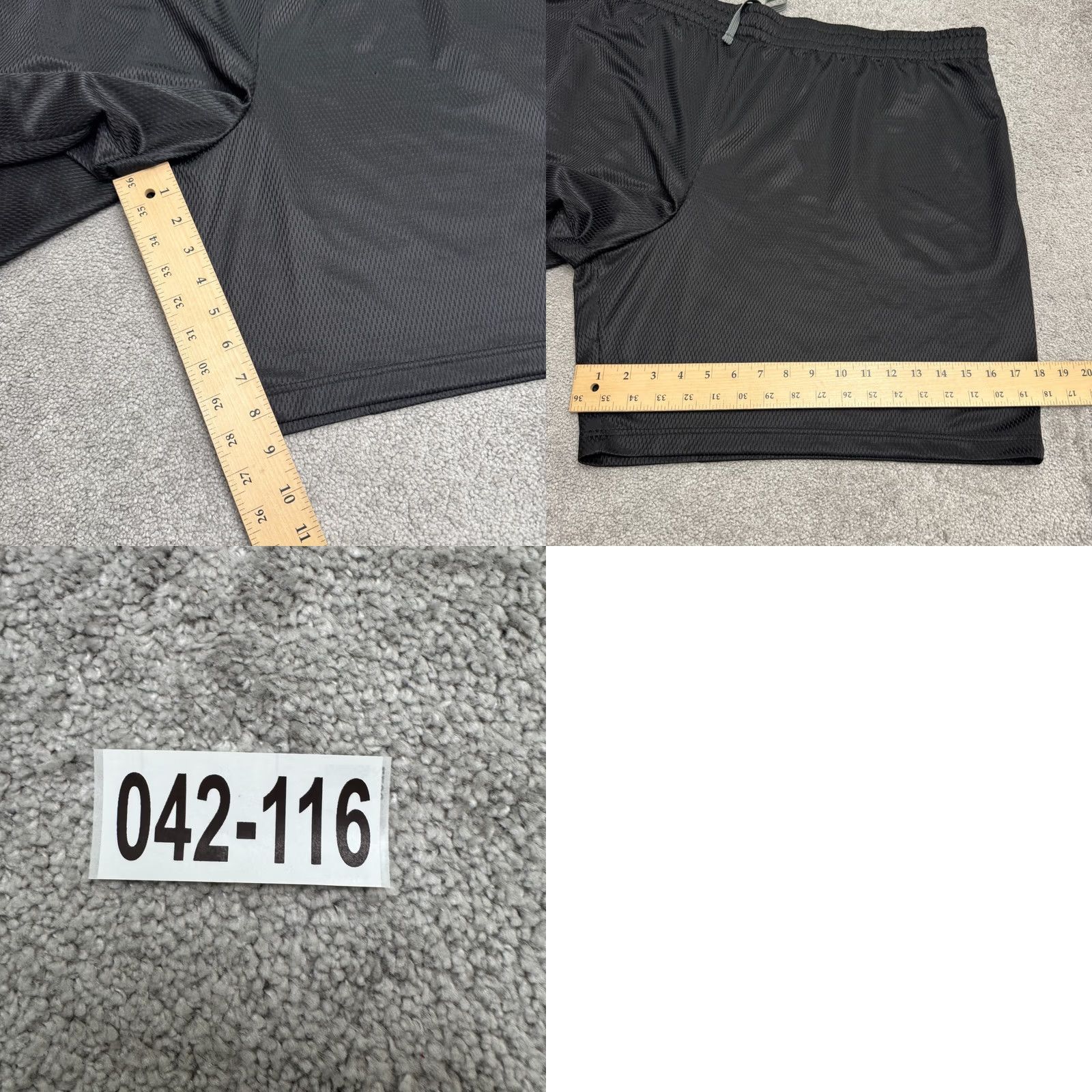 Athletic Works Athletic Works Basketball Training Shorts Mens 3XL Black Athletic Shorts Mens 3XL Black Sportswear Jersey Gym Size US XXL / EU 58 / 5 - 9 Thumbnail