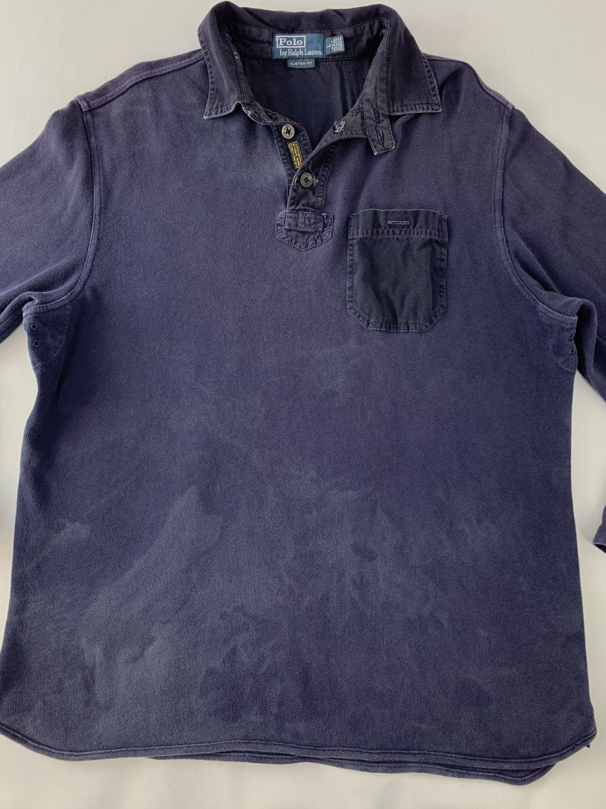 Polo Ralph Lauren Naval Surplus Polo by Ralph Lauren Sailing Gear Polo Tee Size US XL / EU 56 / 4 - 3 Thumbnail