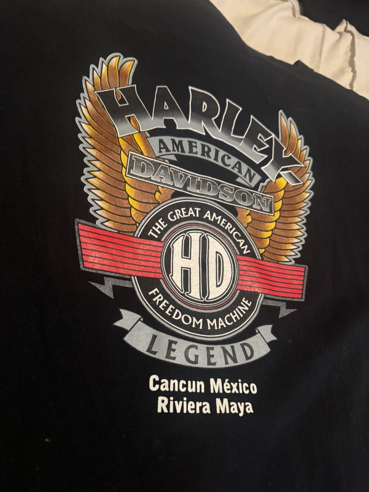 Harley Davidson × Vintage Vintage Harley Davidson CANCUN, MX Tee Size US L / EU 52-54 / 3 - 1 Thumbnail