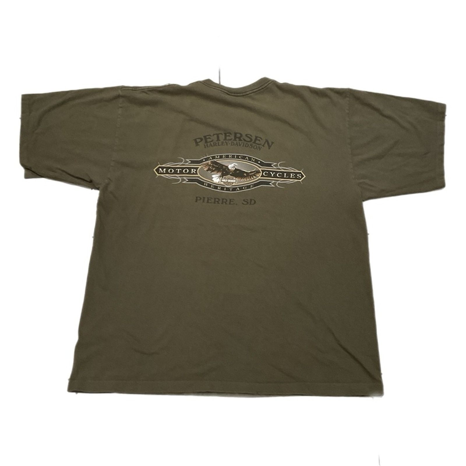 Harley Davidson 2006 Harley Davidson Pierre, SD T-Shirt Size US XXL / EU 58 / 5 - 2 Thumbnail