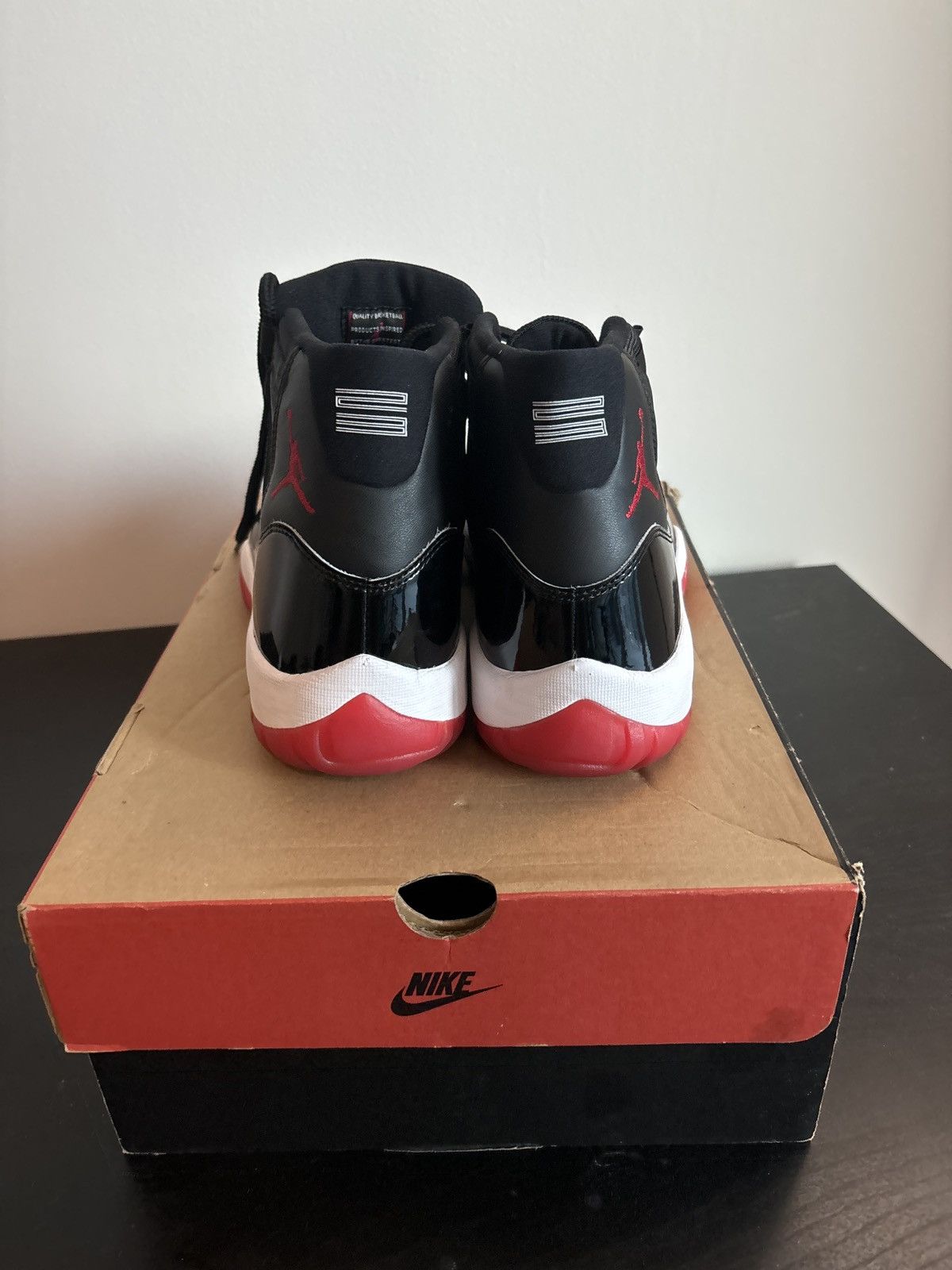 Jordan Brand Jordan 11 Bred Size US 12 / EU 45 - 3 Thumbnail