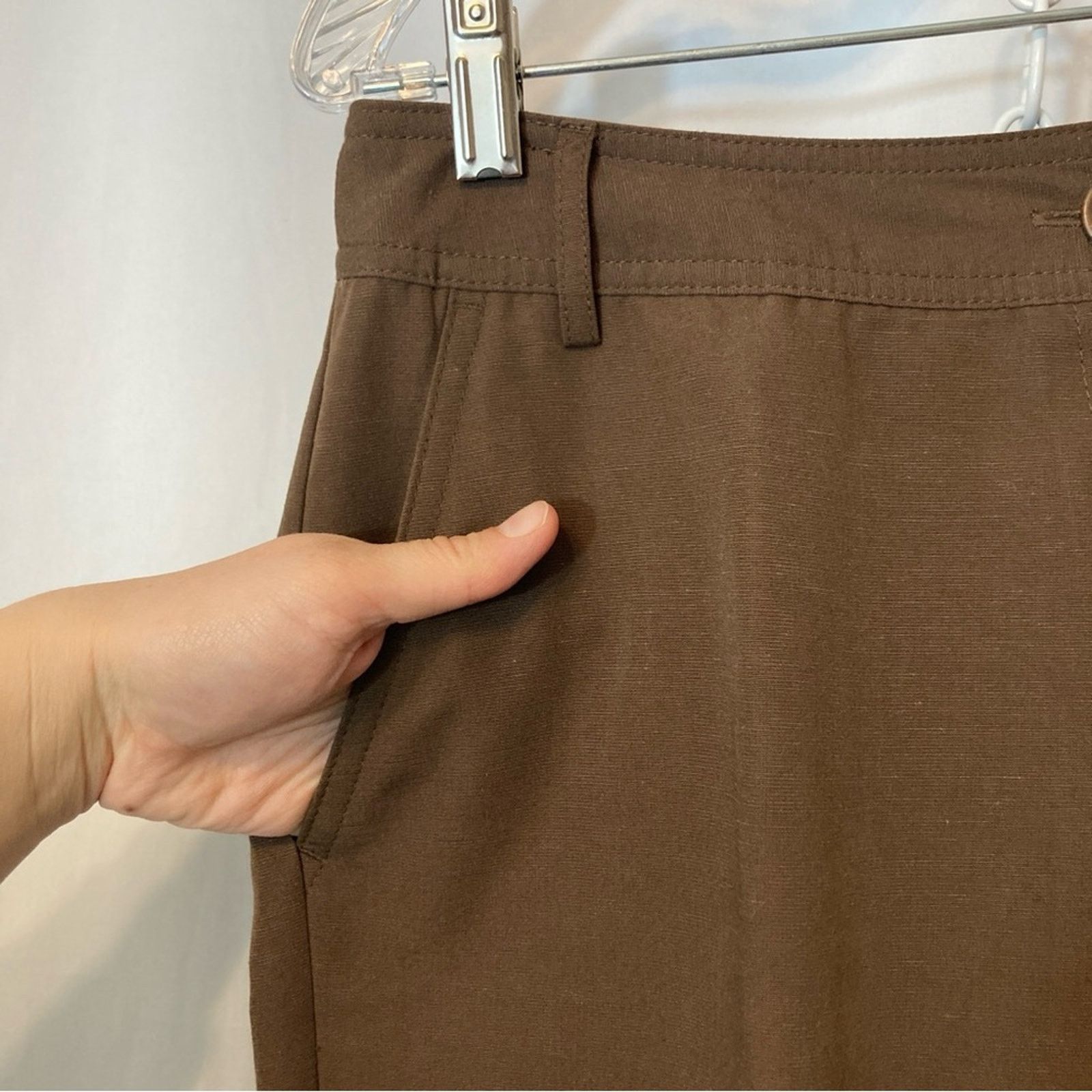 Other Emma James Brown Bootcut Mid Rise Trousers Slacks Pants Size 32" / US 10 / IT 46 - 4 Thumbnail