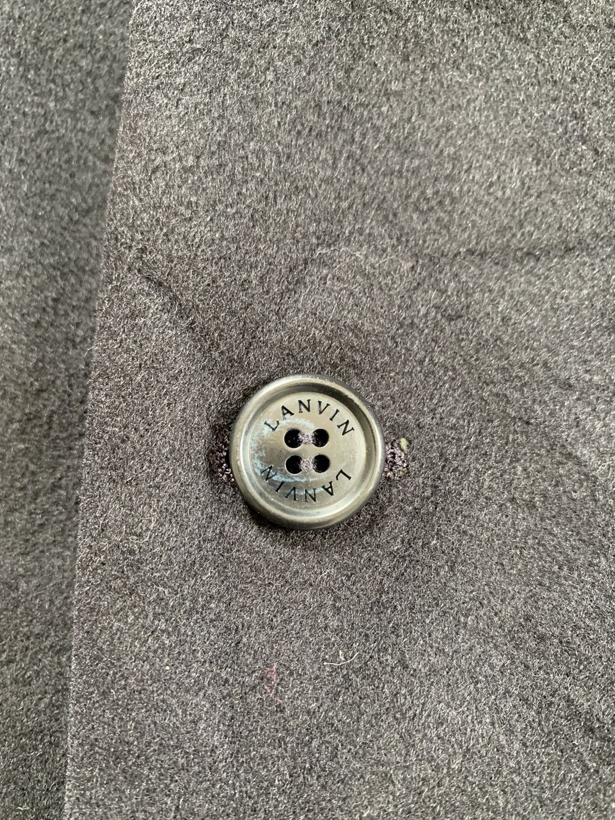 Lanvin Vtg Lanvin Classique Cashmere Buttons Jacket Size US L / EU 52-54 / 3 - 5 Thumbnail