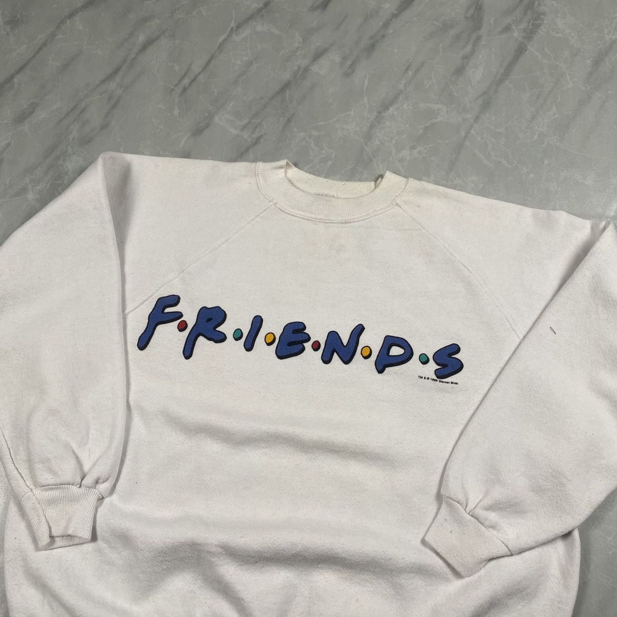 Warner Bros 1995 Friends TV Show Promo Boxy Crewneck Size US M / EU 48-50 / 2 - 2 Thumbnail