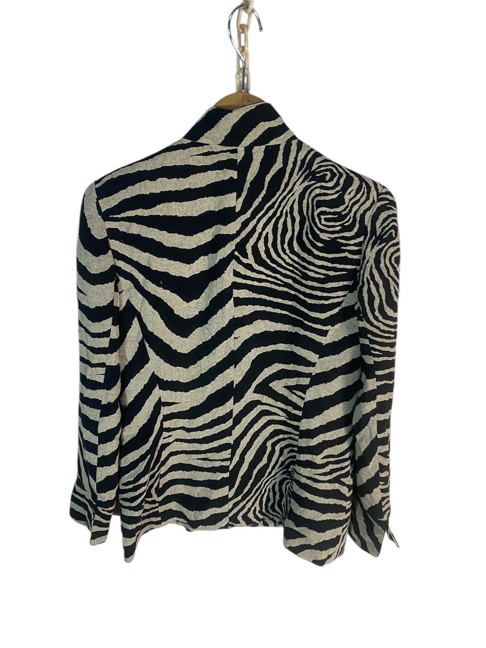 Louis Feraud Louis feraud zebra stripe button up jacket Size M / US 6-8 / IT 42-44 - 16 Thumbnail