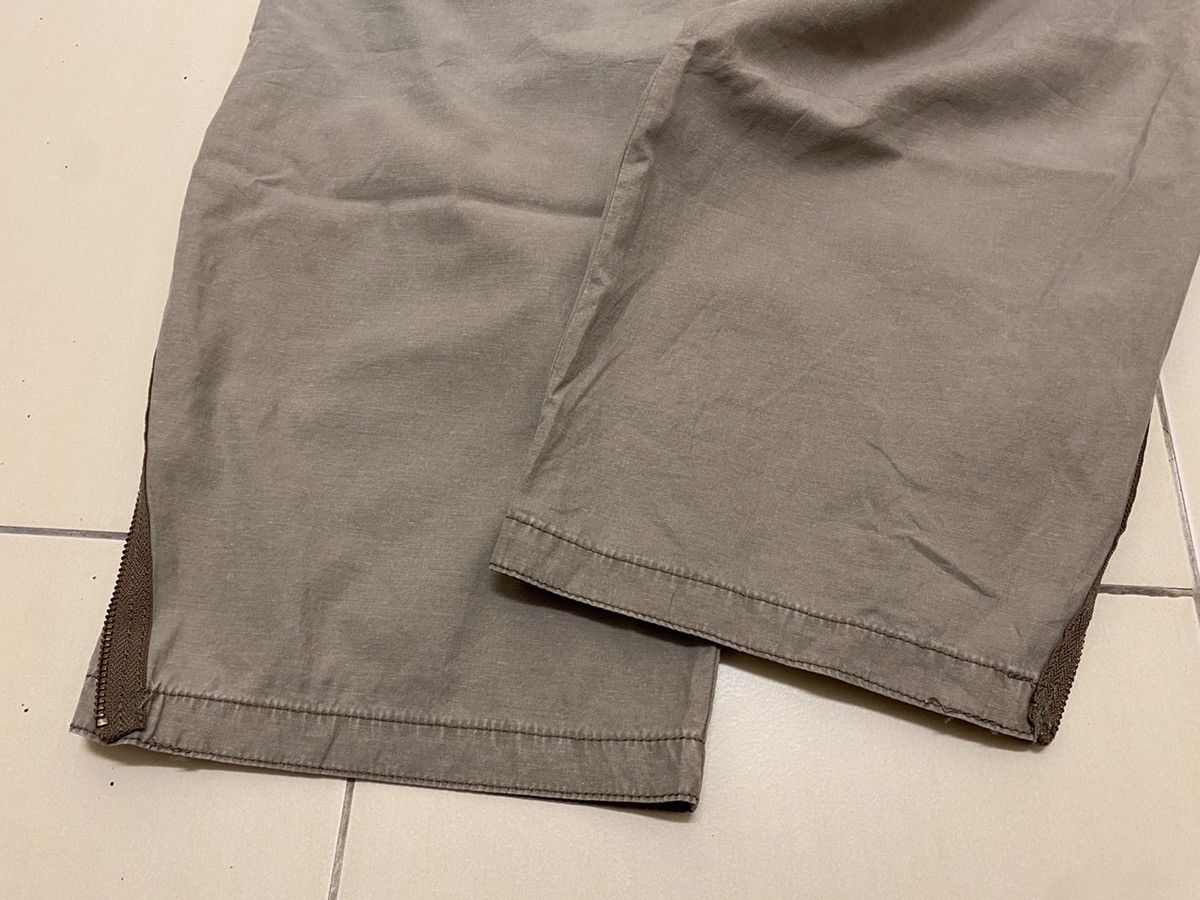 Japanese Brand And A Cargo Pants With Leather Detailing Size US 31 - 6 Thumbnail