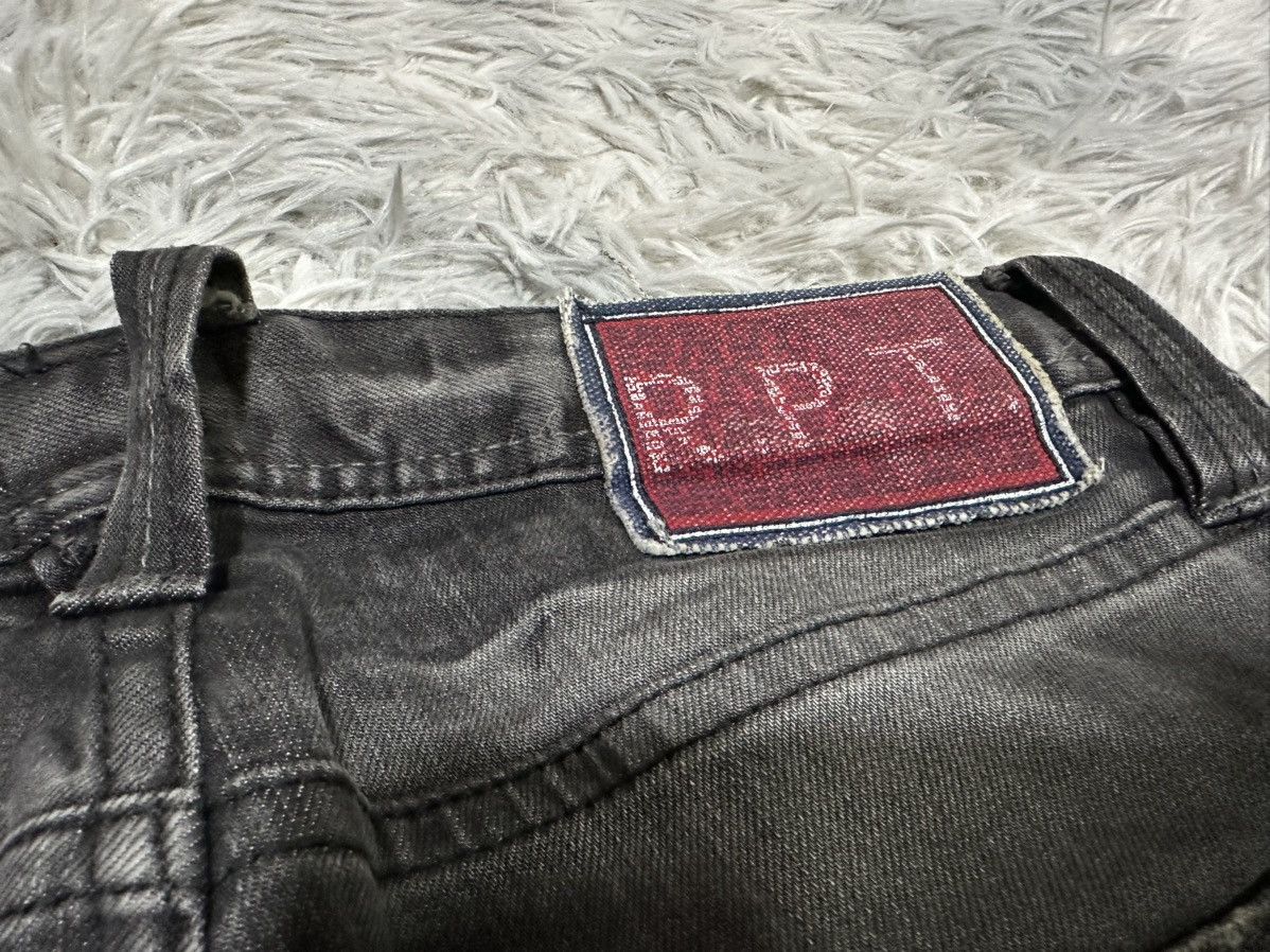 Number (N)ine 🔥Sick Y2K RPT Rupert Leather Patchwork Denim Distressed Size US 30 / EU 46 - 13 Thumbnail