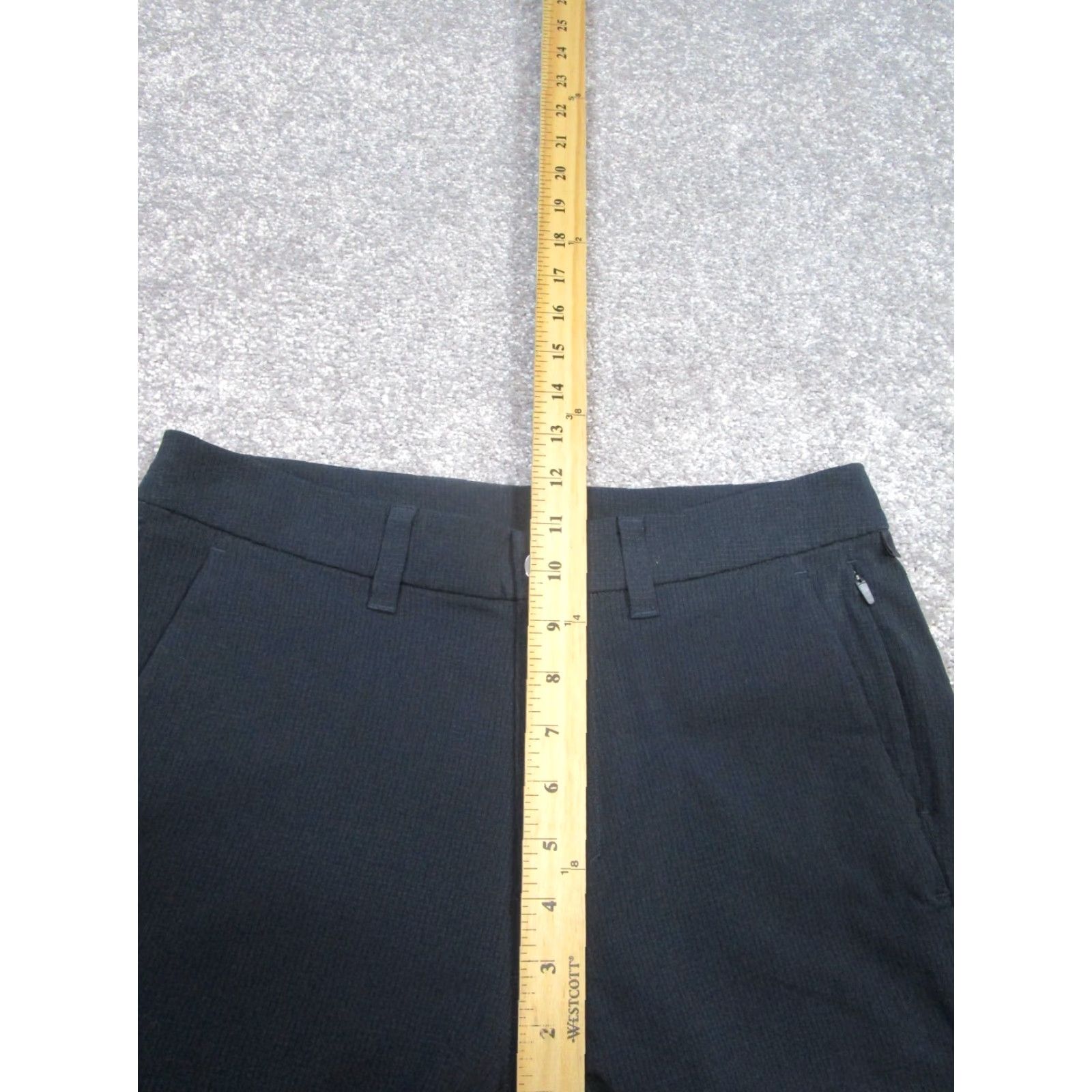 Lululemon Lululemon Mens Pants Slim Commission 30 Black Inseam 31 City Preppy Sports Chino Flat Front Knit Size US 30 / EU 46 - 5 Thumbnail