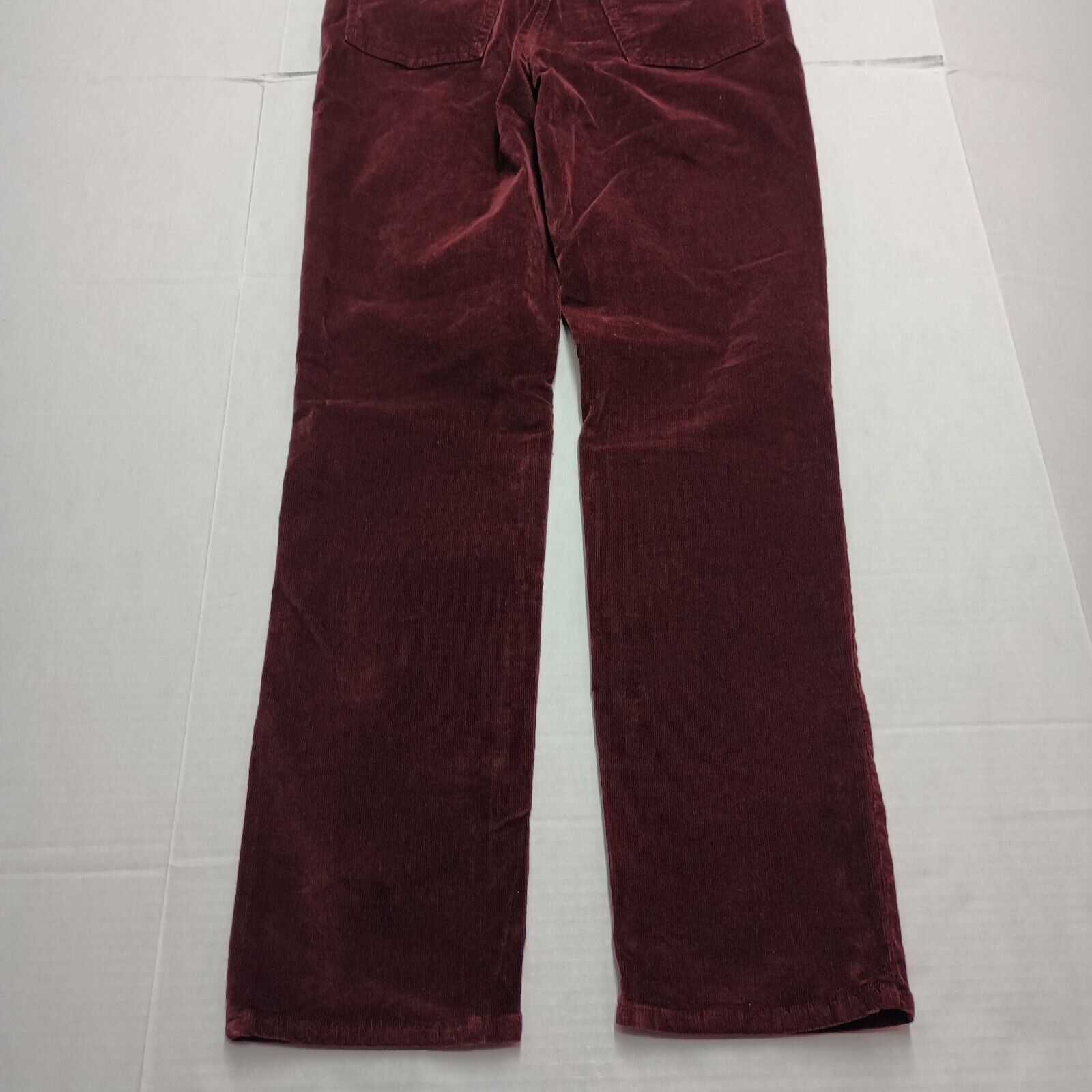 Levi's Levi's 724 High-Rise Slim Straight Jeans 8M 29x32 Burgundy Size 29" - 8 Thumbnail