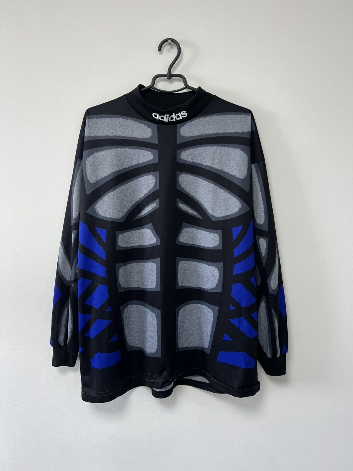 Adidas Vintage 90s Adidas Goalkeeper Template Football Shirt Jersey Size US XL / EU 56 / 4 - 3 Thumbnail